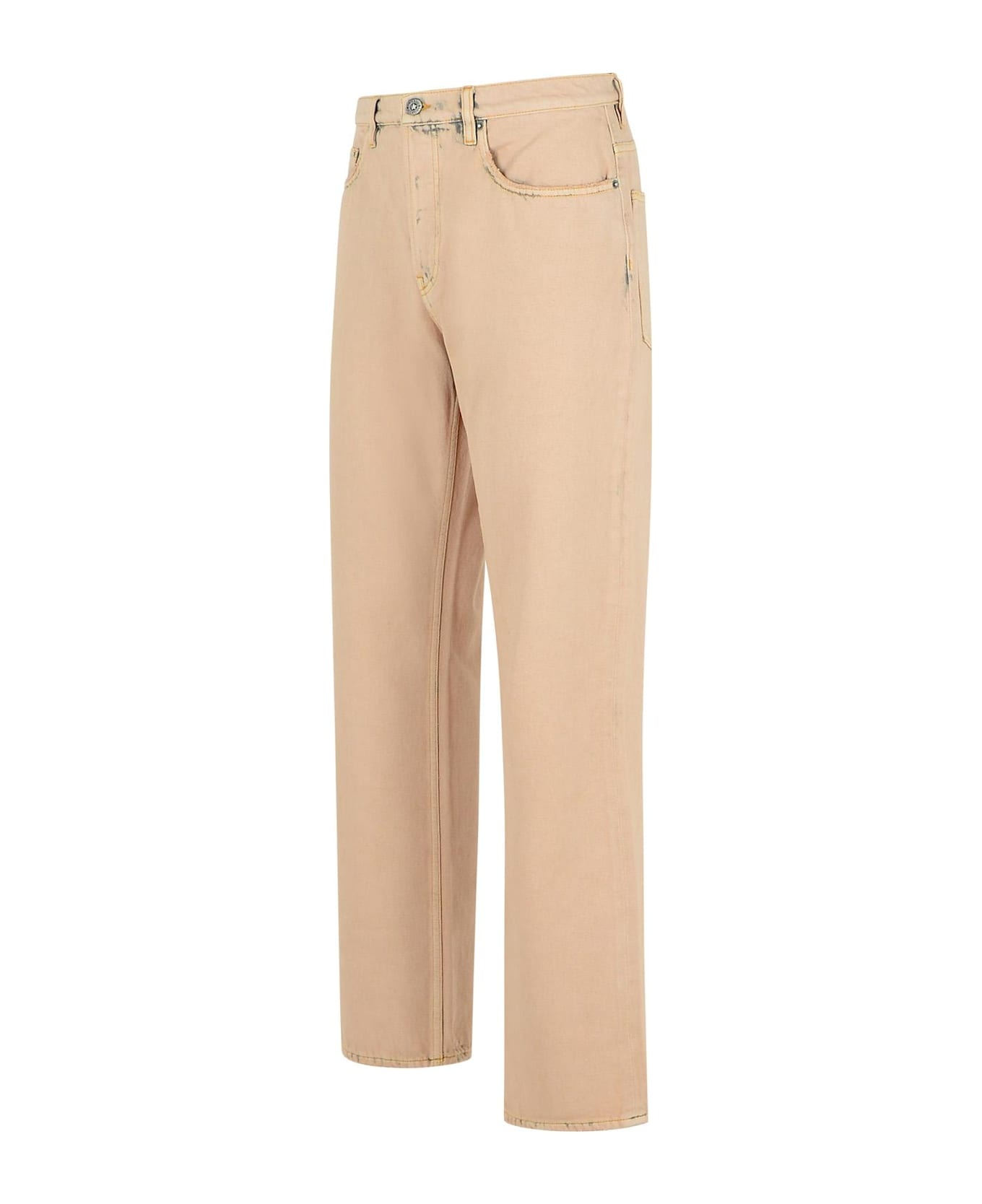 'skate' Pink Cotton Pants - 2