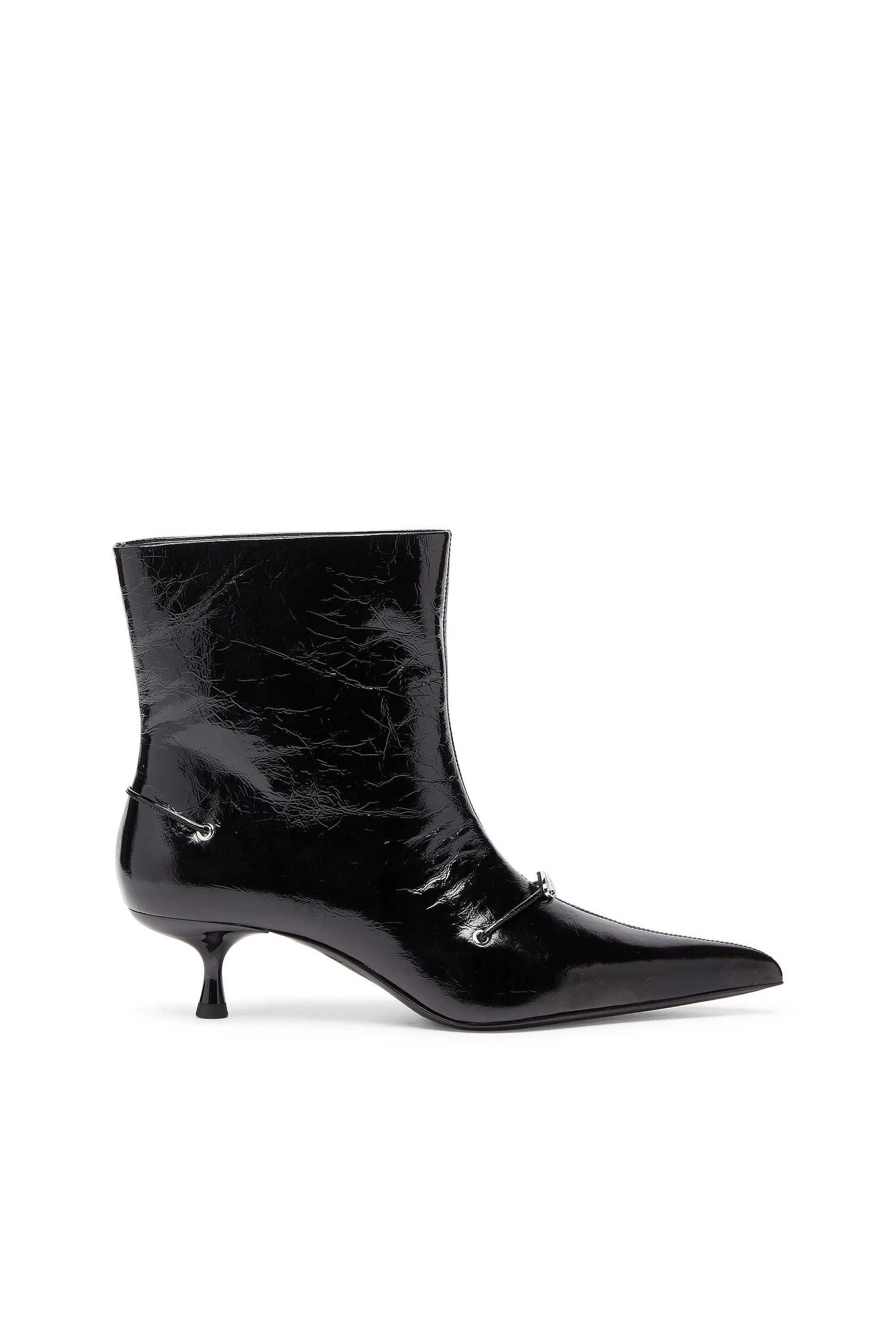 D-TEN&HALF - ANKLE BOOTS IN NAPLAK LEATHER - 1