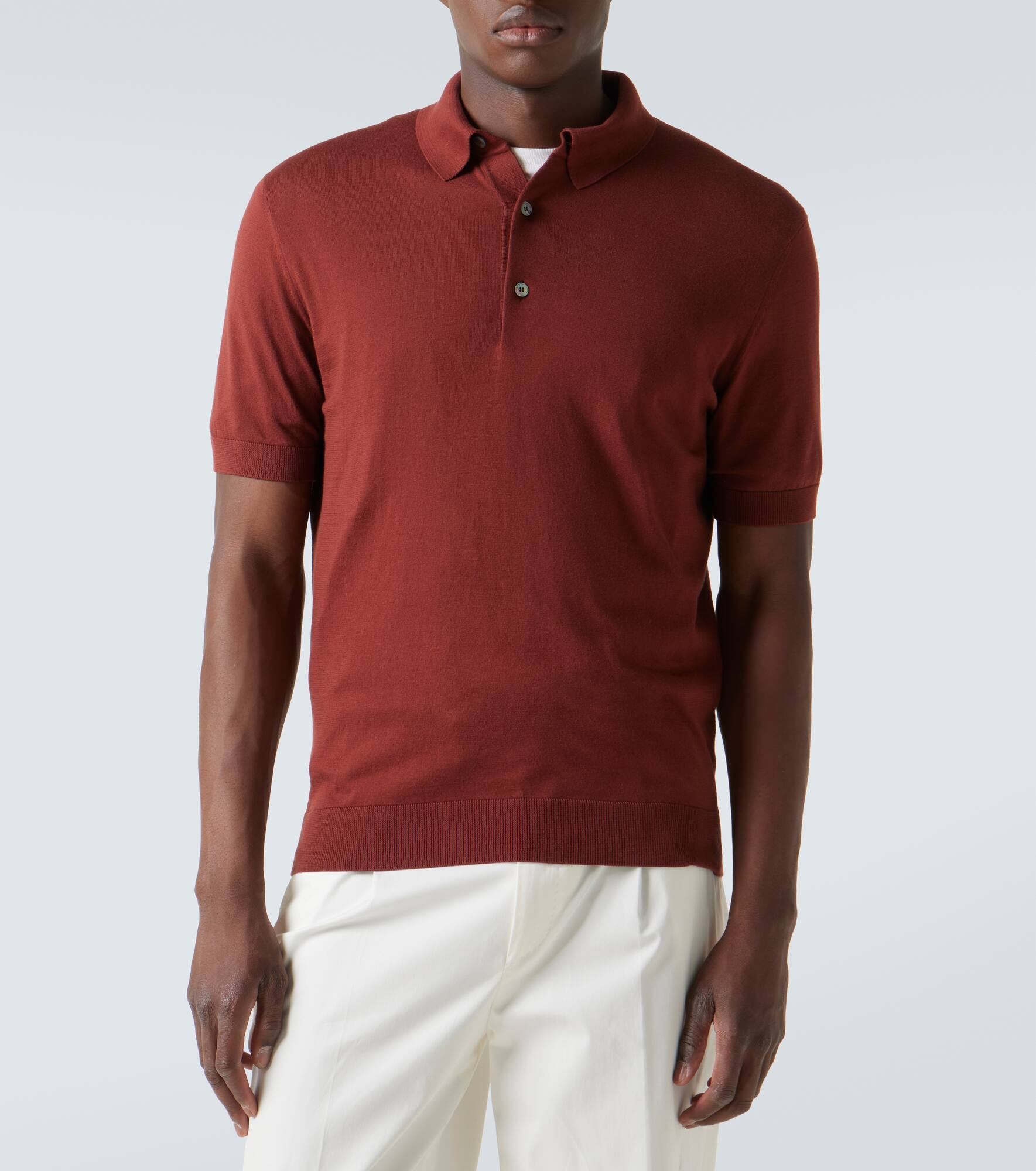 Cotton polo shirt - 3