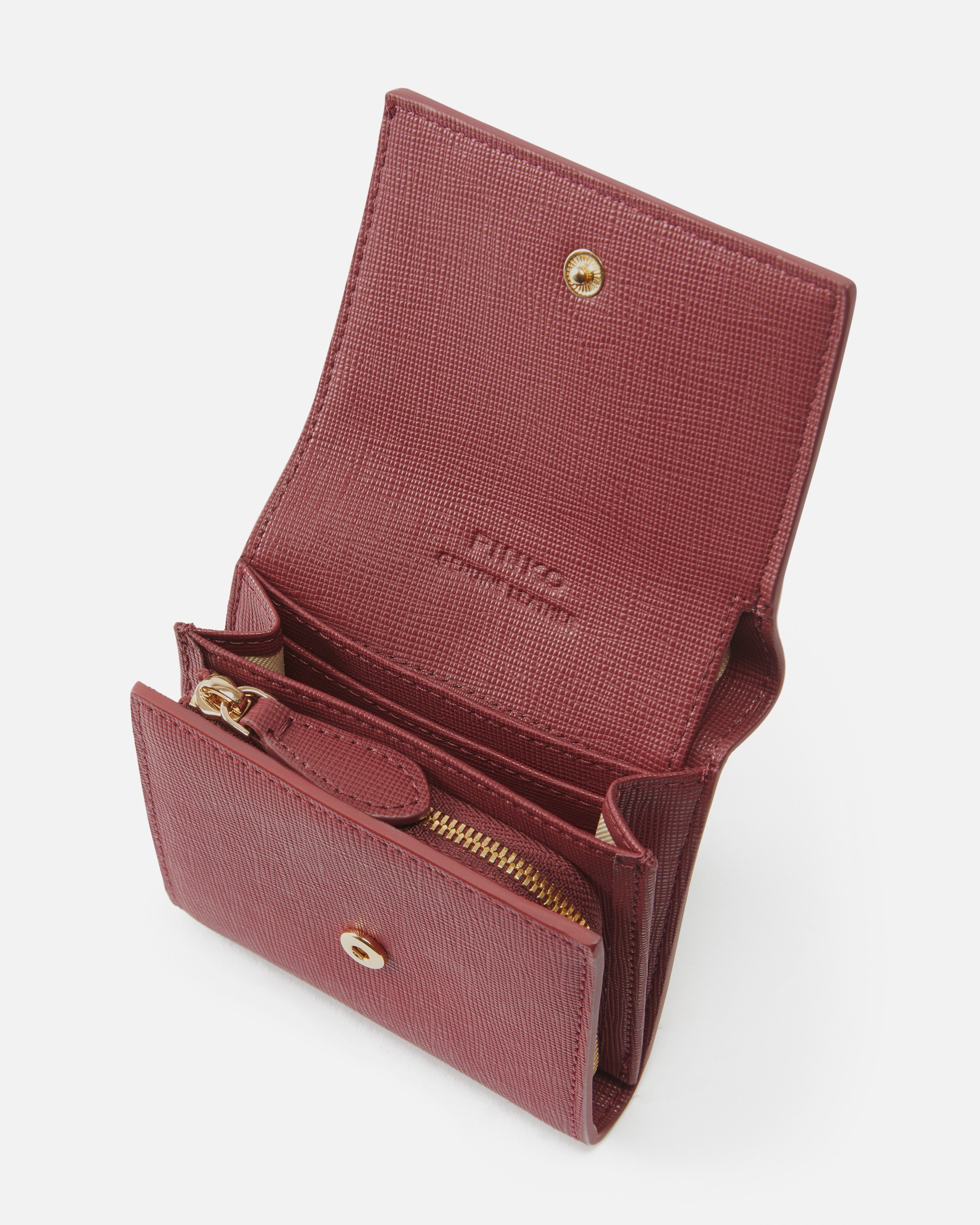 SQUARE SAFFIANO LEATHER COIN PURSE - 3