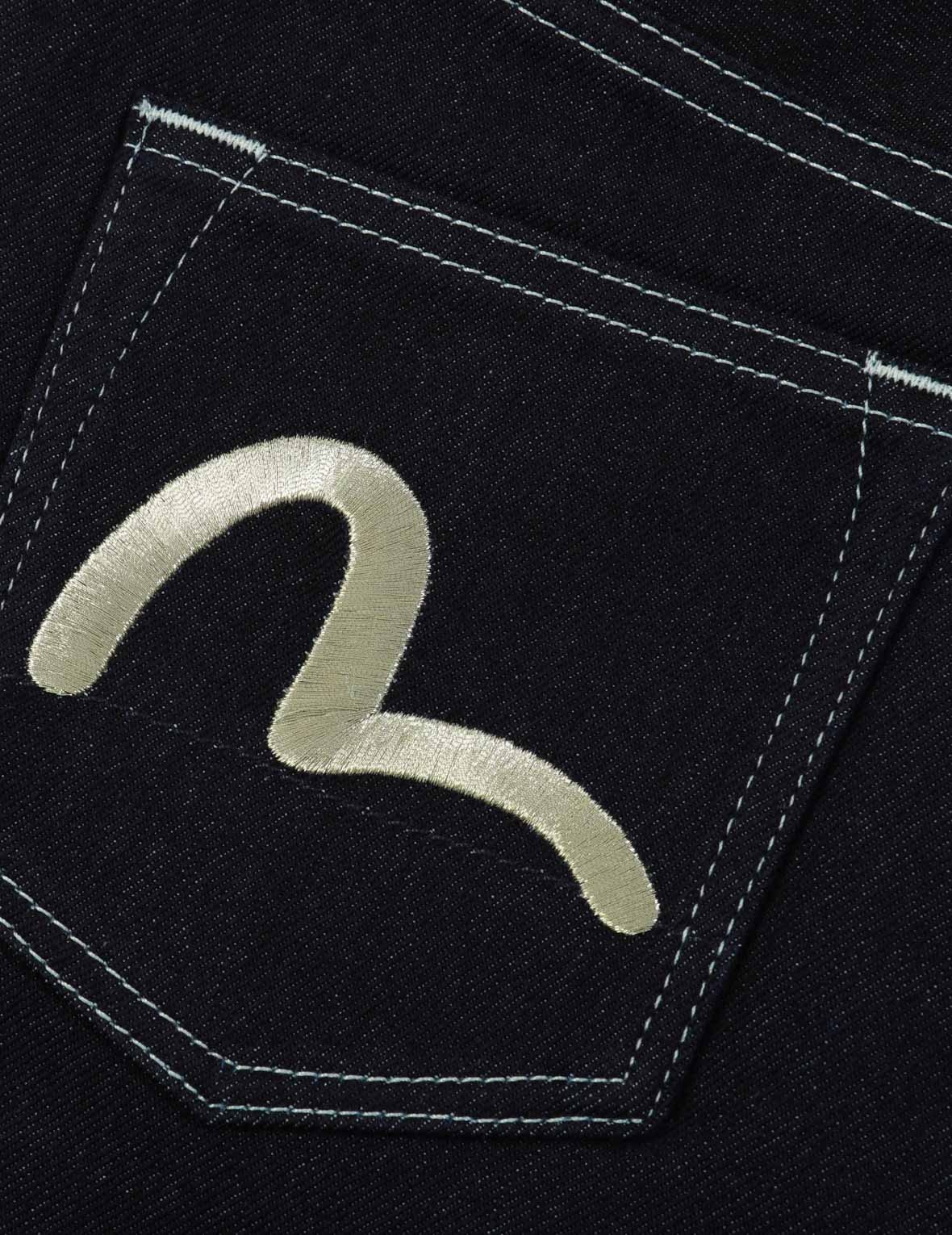 TSUBAKI KAMON APPLIQUÉ WIDE-LEG JEANS - 11