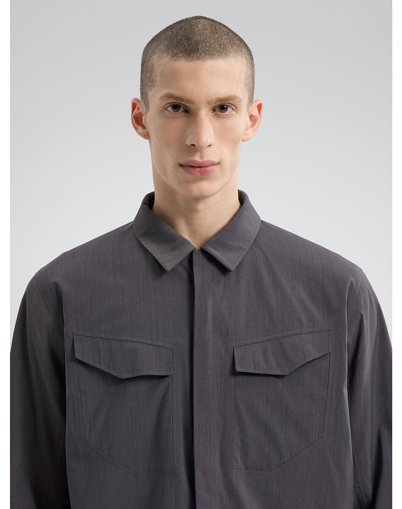 Field Insulated Tech Wool Overshirt 7
