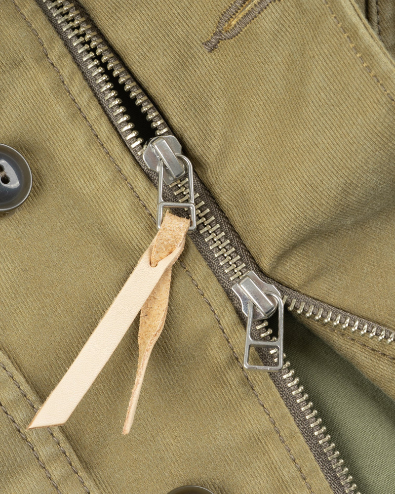 12OZ WHIPCORD LIGHTWEIGHT N1 DECK JACKET - KHAKI 17