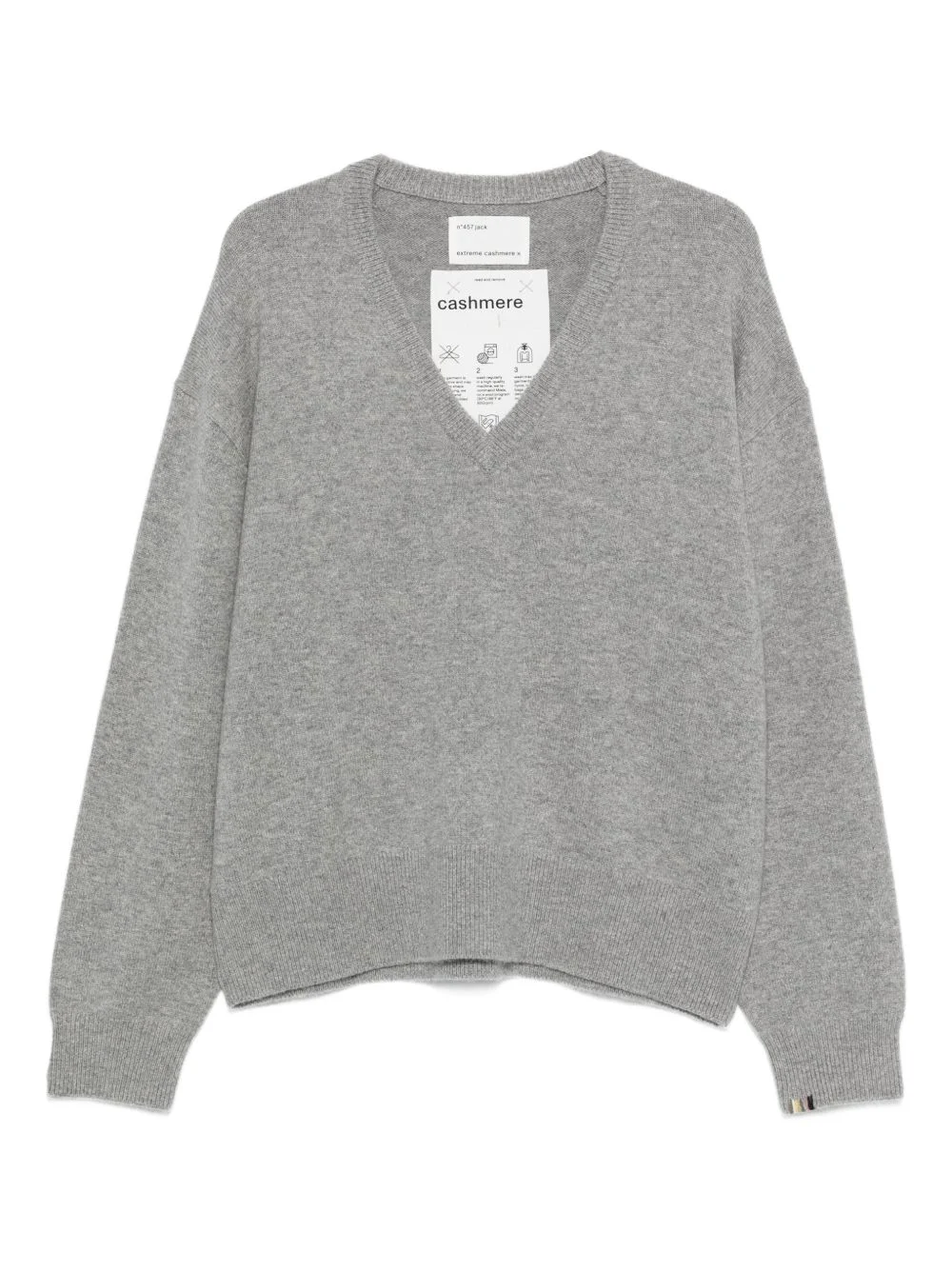Nº457 Jack sweater V-neck cashmere sweater - 1