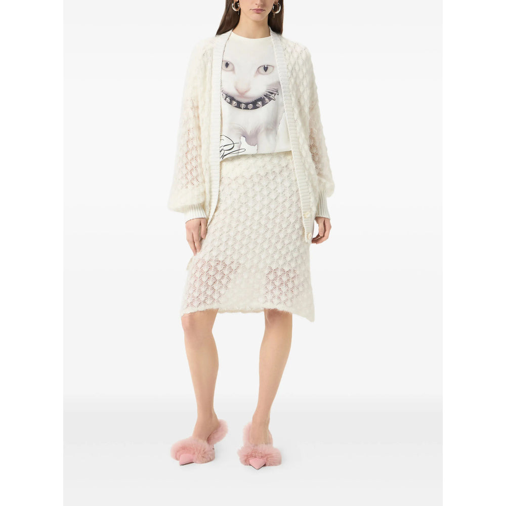 Blumarine White Tops - T-Shirts & Jerseys Women - 3