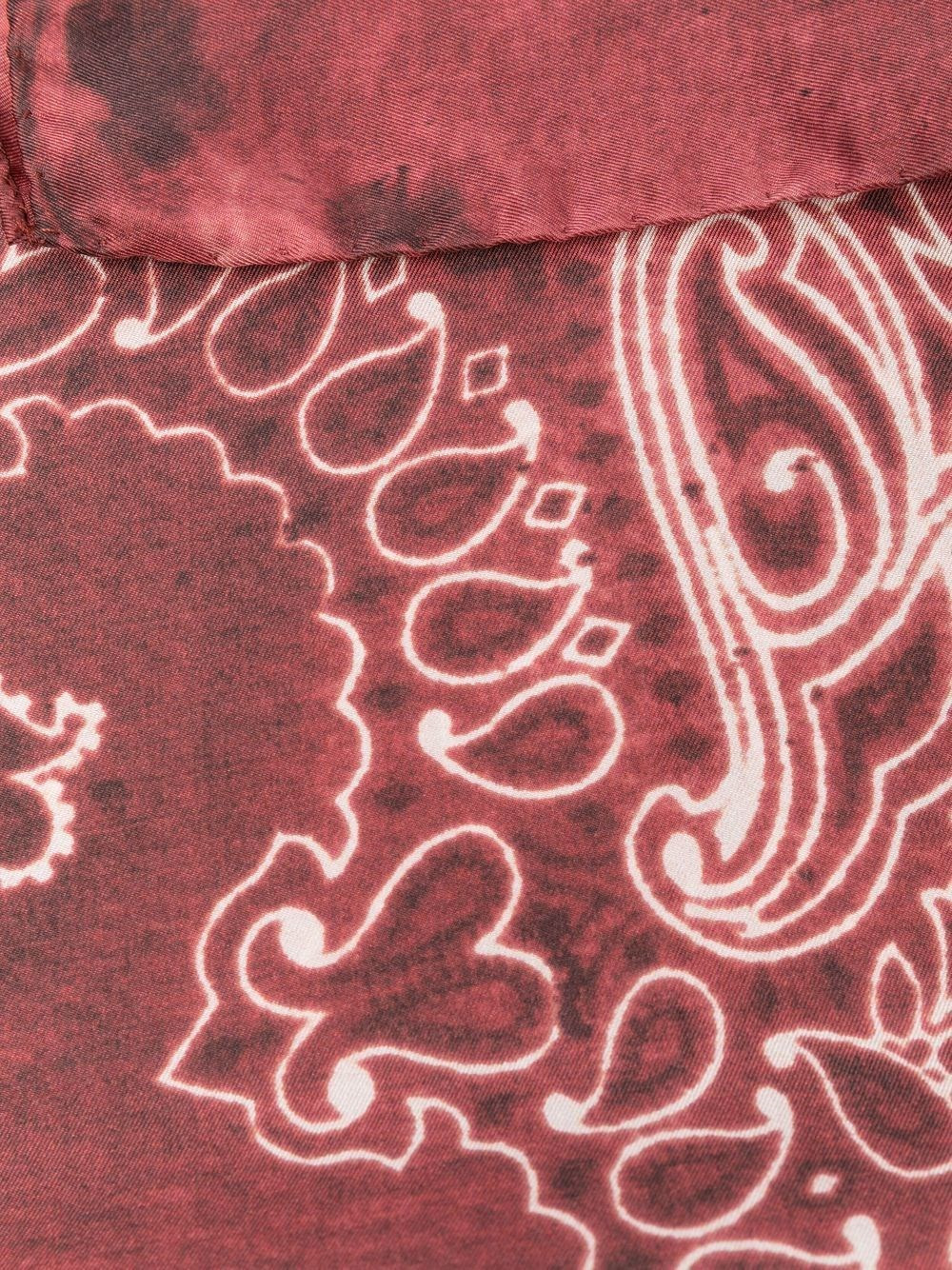 Paisley Pattern Scarf - 4