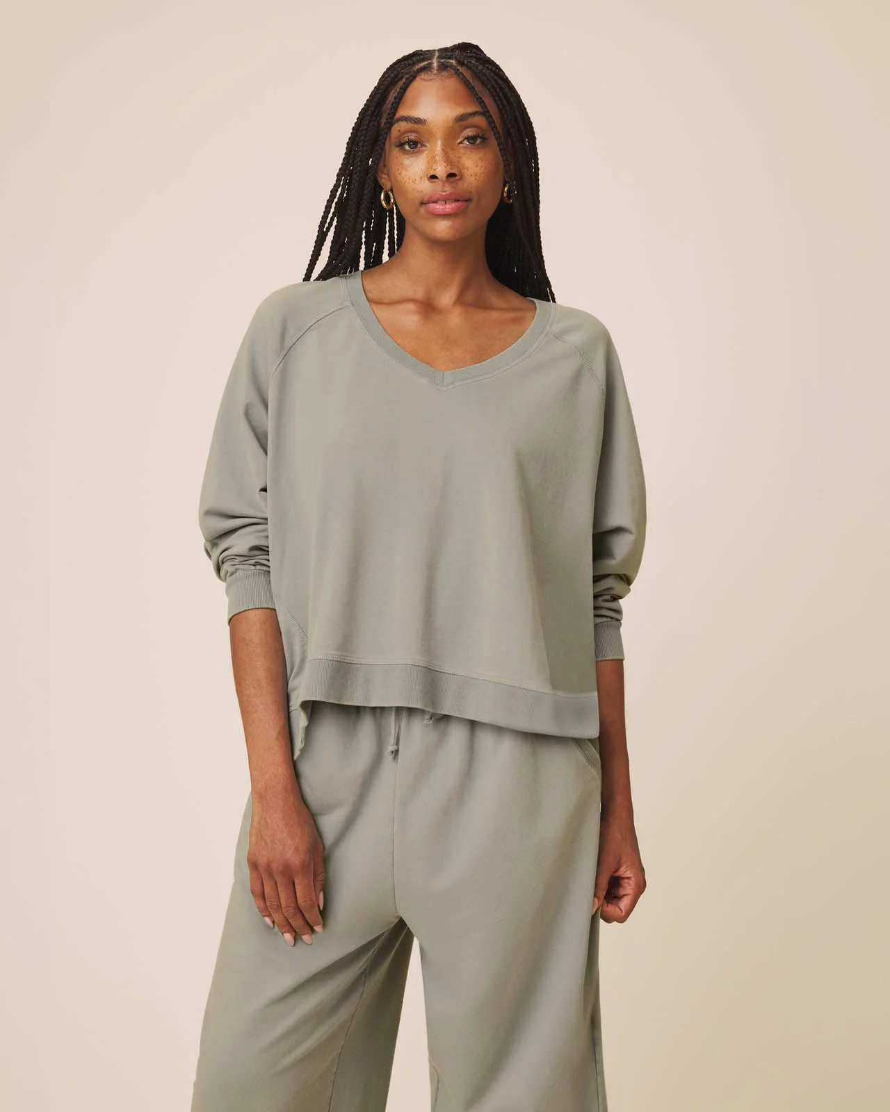 Palmer Terry V-Neck Sweatshirt - 1