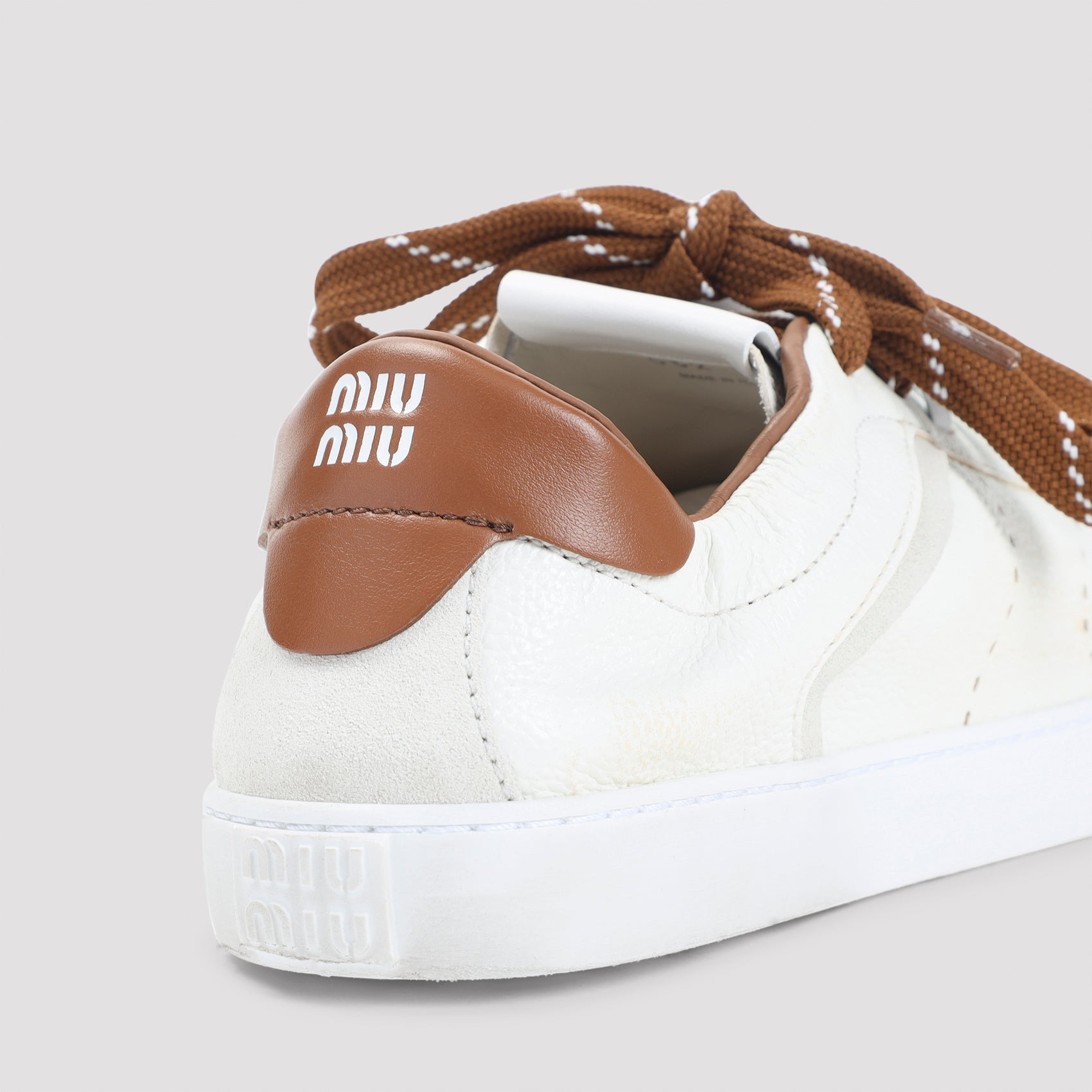 Miu Miu Calf Leather Sneakers Women - 5