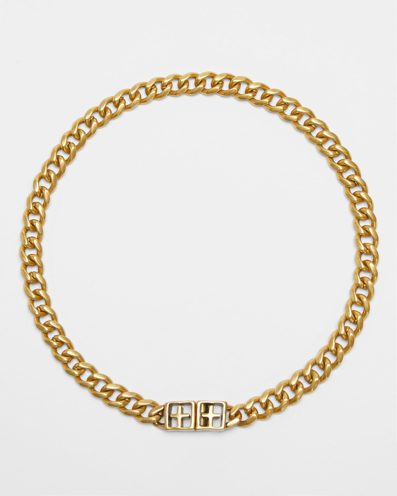 18K AGED MOGUL NECKLACE 1