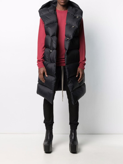 Rick Owens oversize round-neck jumper outlook