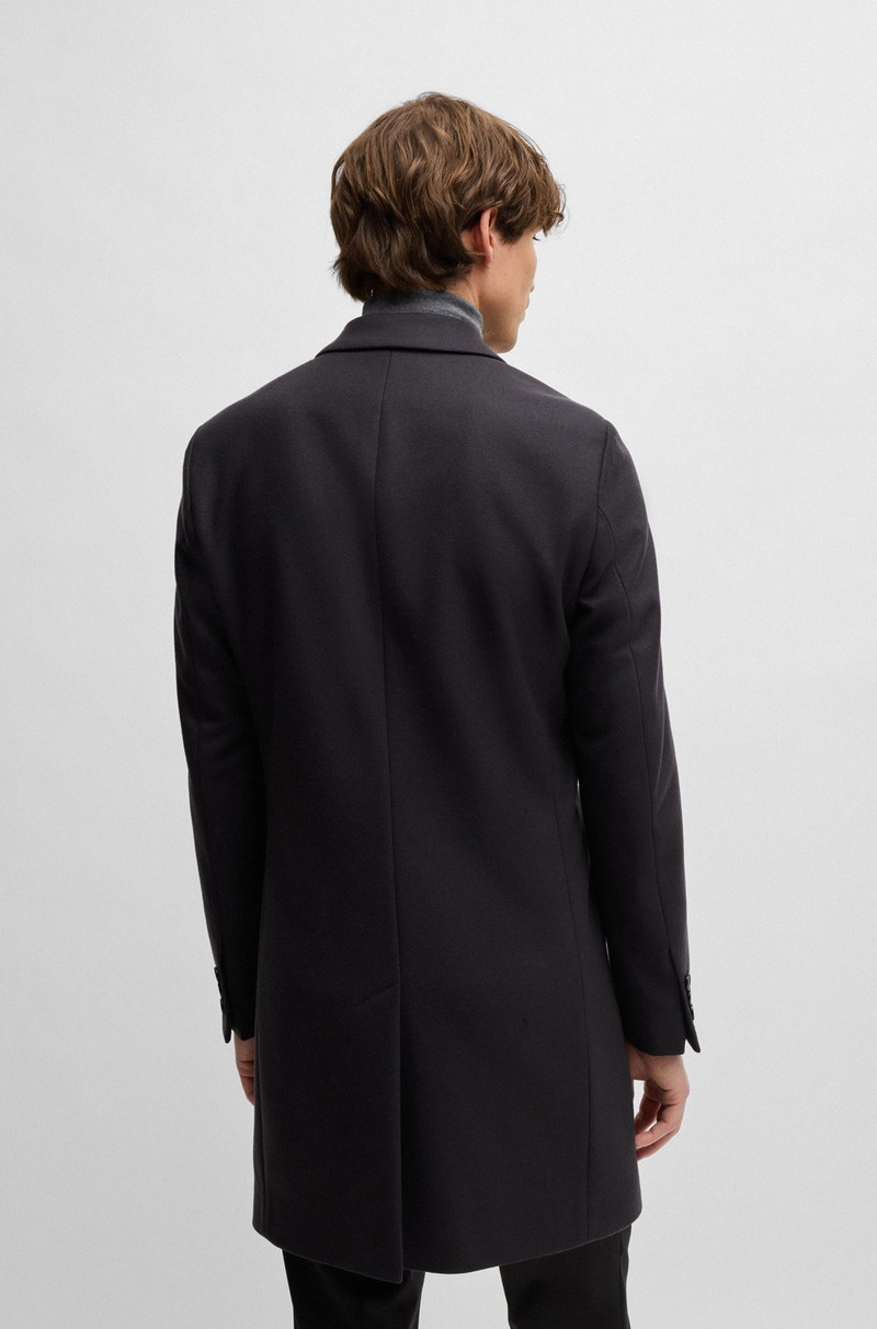 SLIM-FIT COAT IN A VIRGIN-WOOL BLEND 5