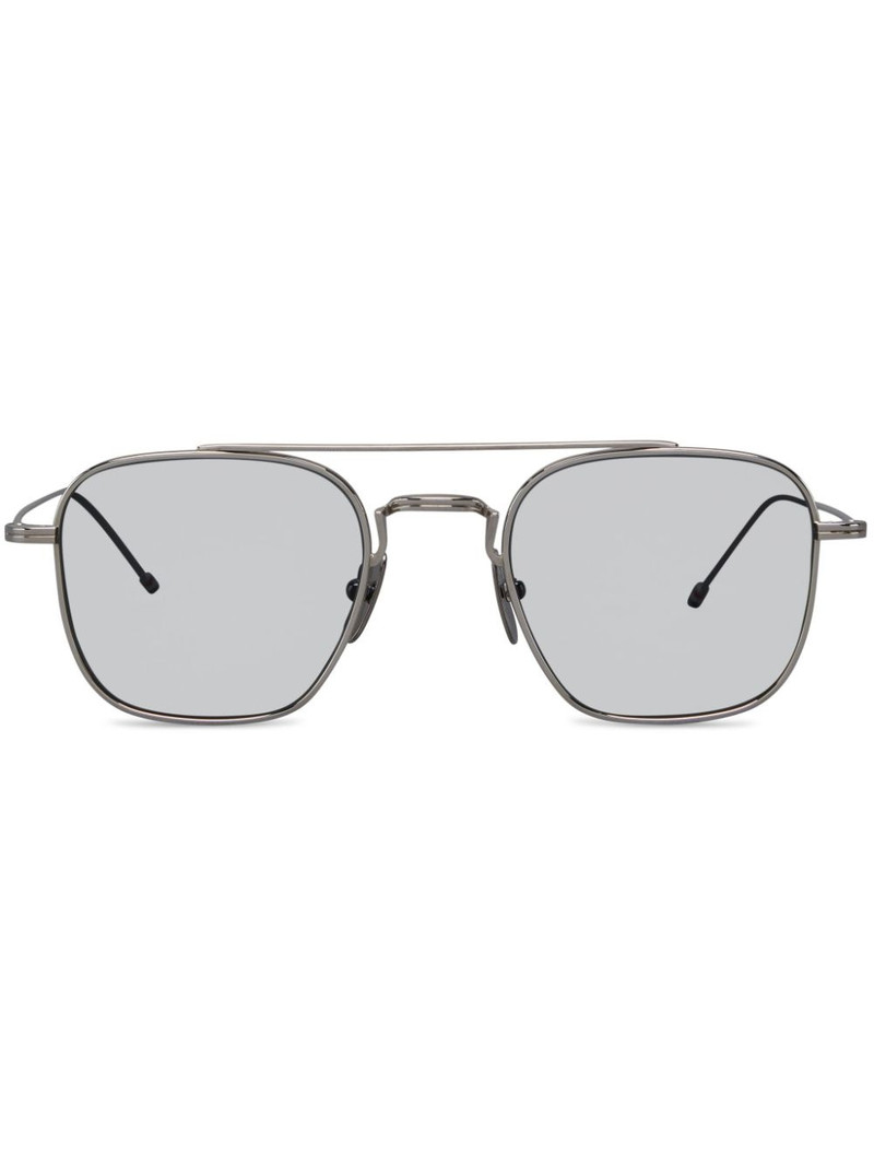 pilot-frame tinted sunglasses 1