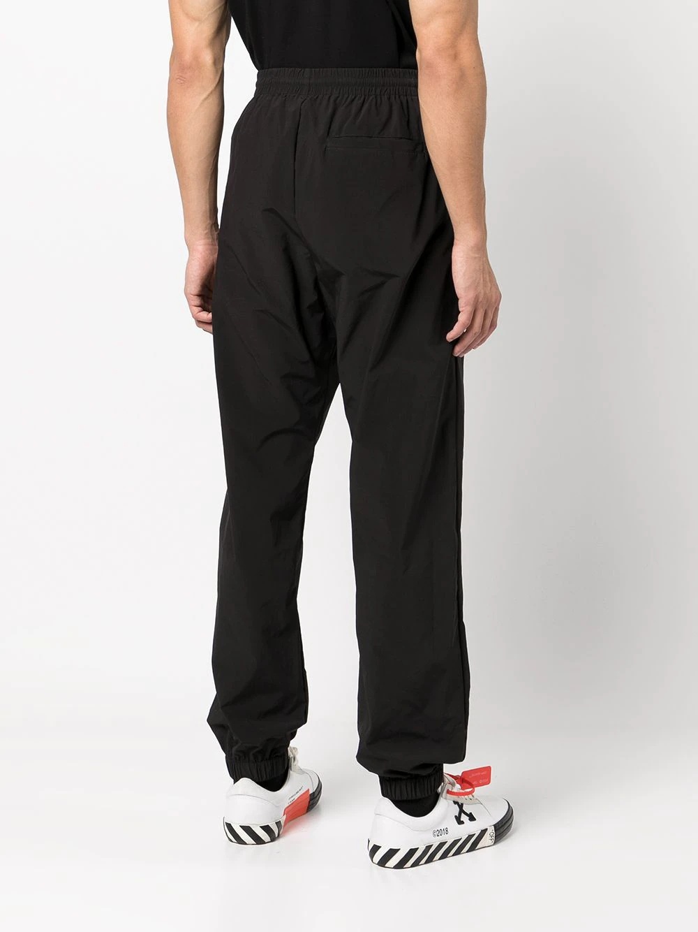 Hands Off logo track pants - 4