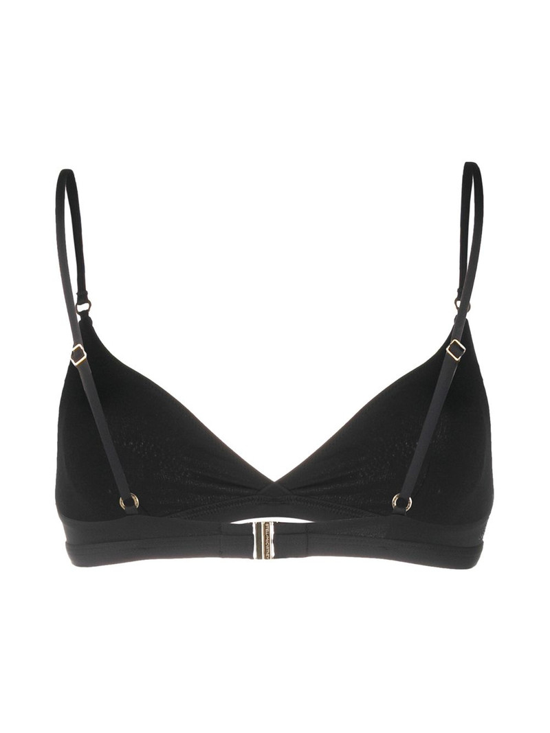 Stella McCartney crystal-star triangle bikini top outlook