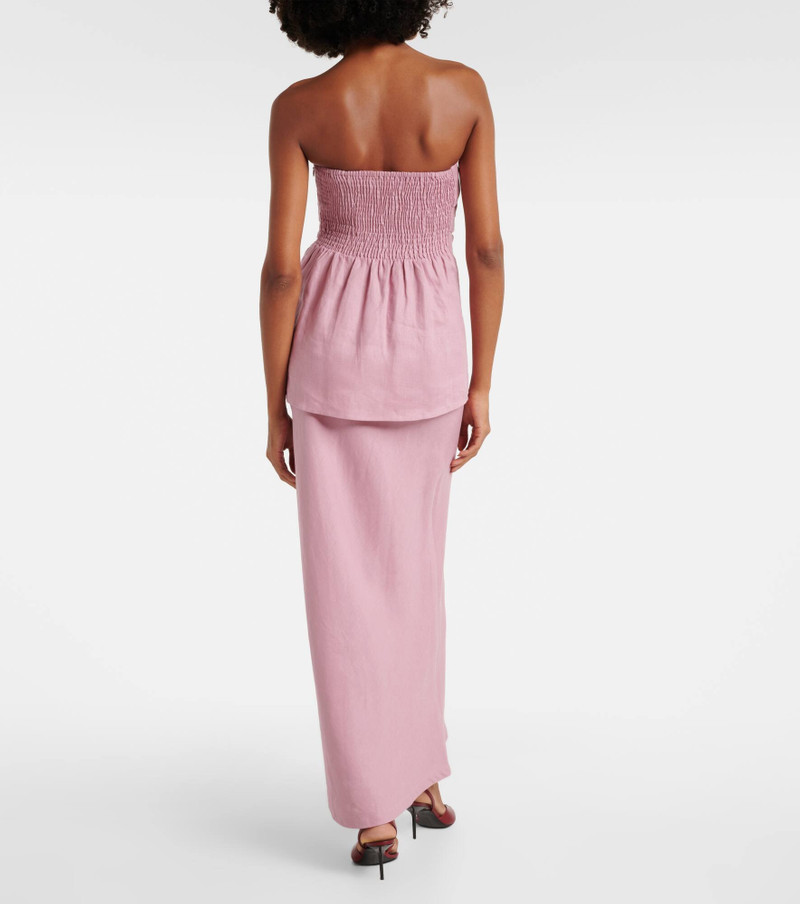 Elise linen maxi skirt 3