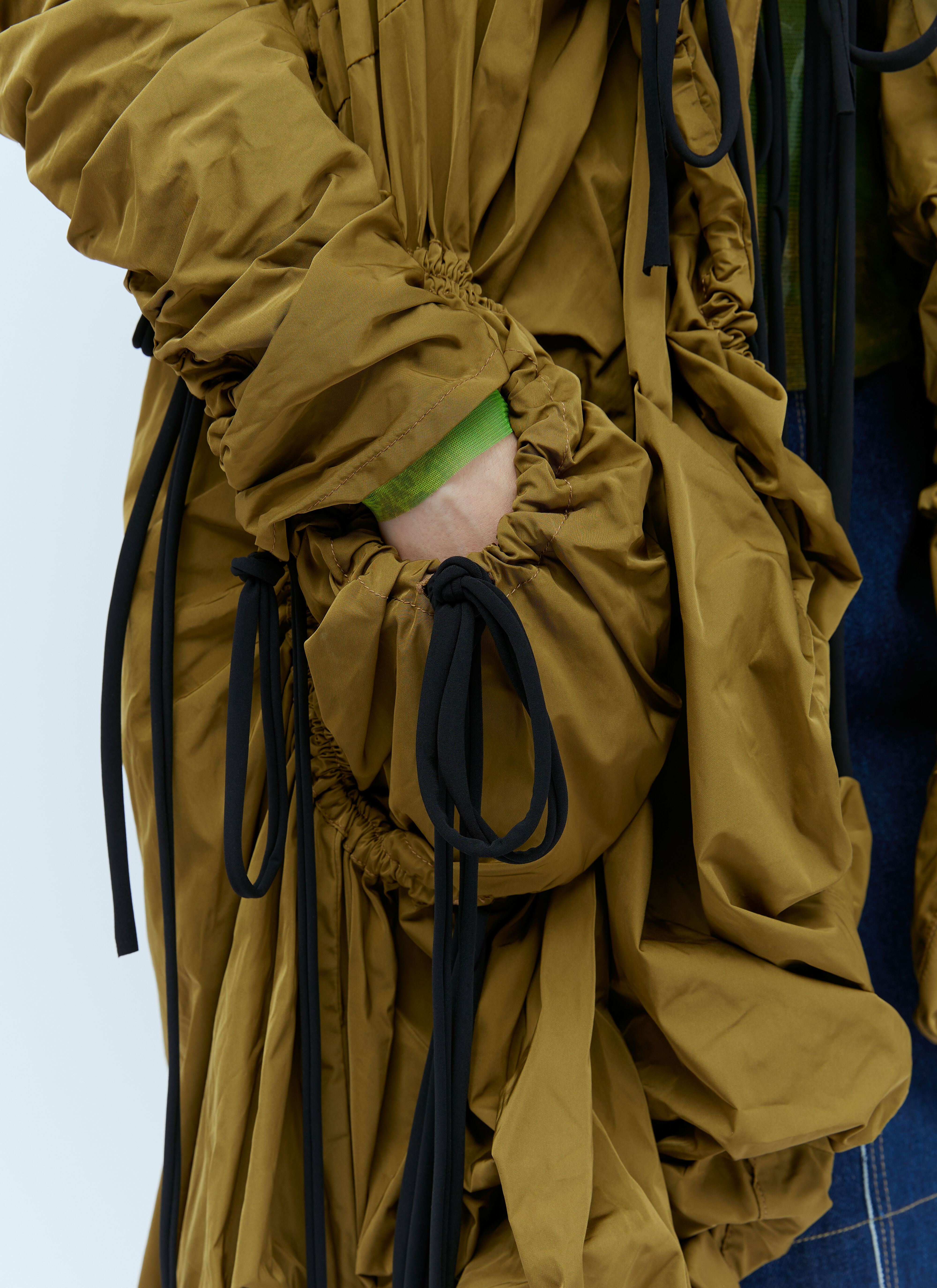 Drapy Hooded Parka - 4