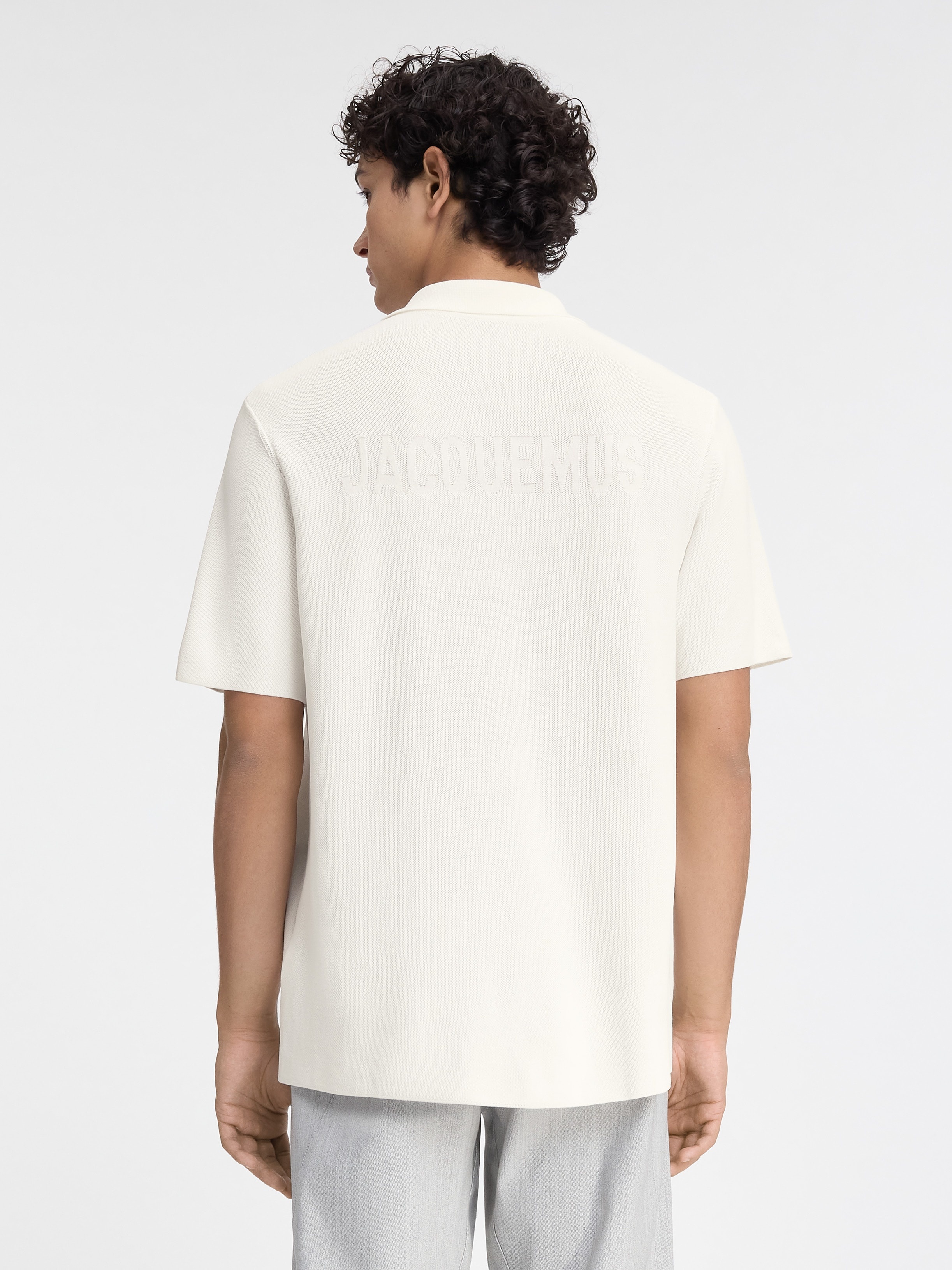 The knit polo shirt - 4