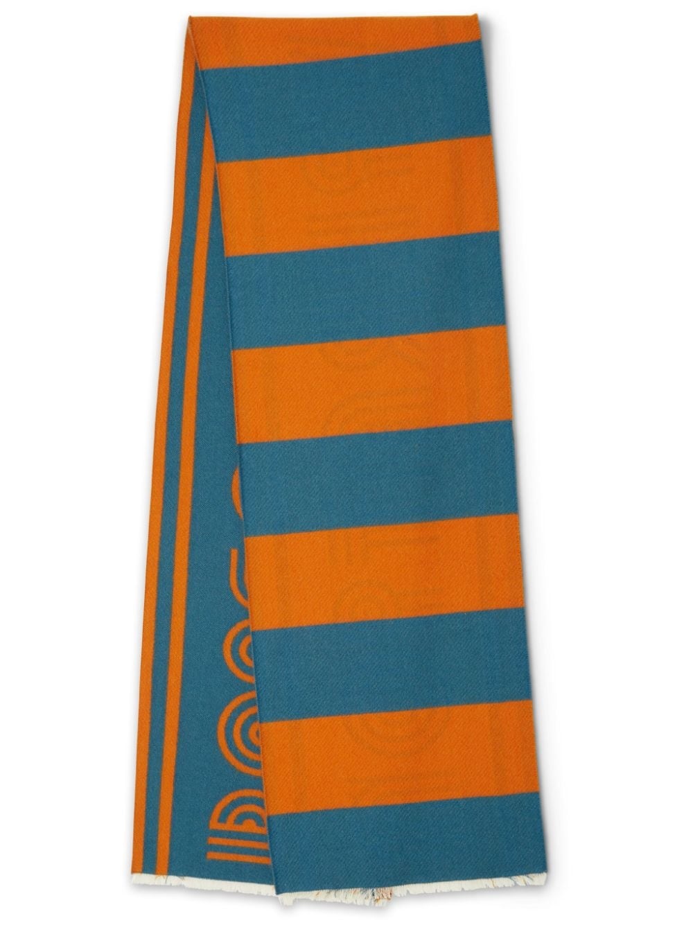 Raise Your Vibration striped scarf - 1