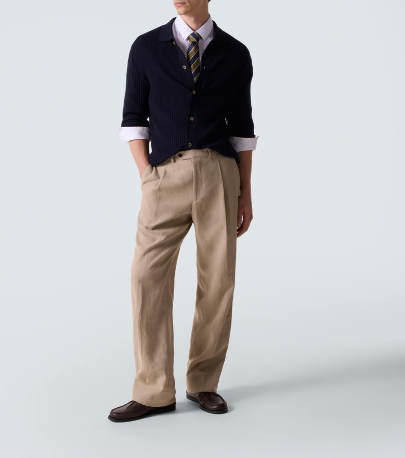 arch4 Mr Granger ribbed-knit cashmere cardigan outlook