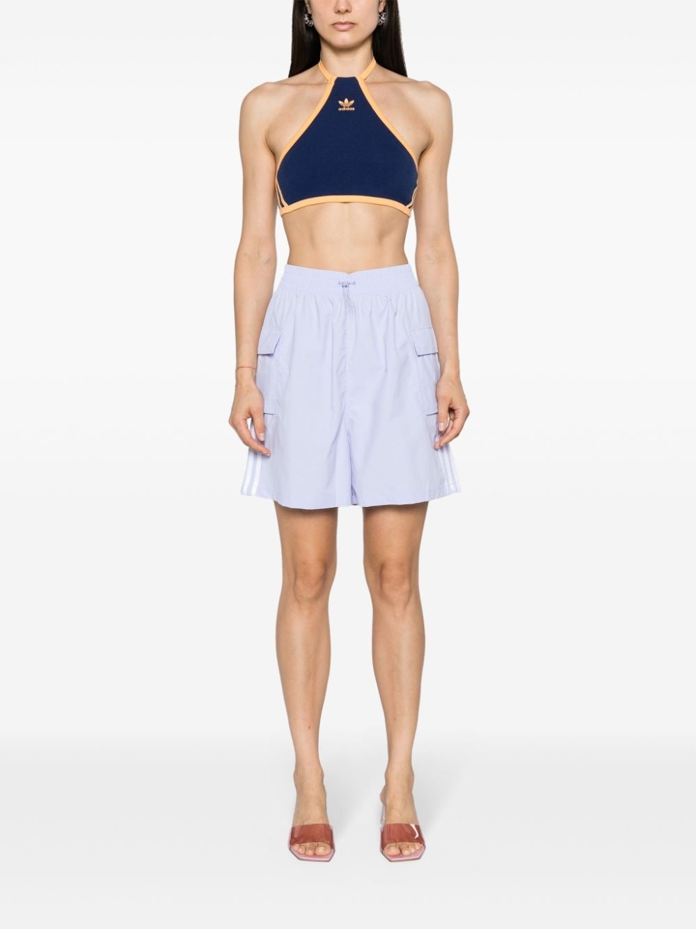 3-Stripes cargo track shorts - 2