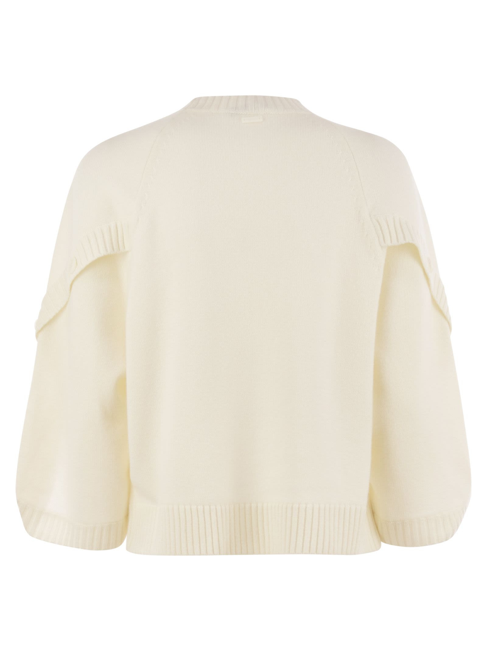Maxmara Women Ampex - Wool And Cashmere Over Sweater - 2