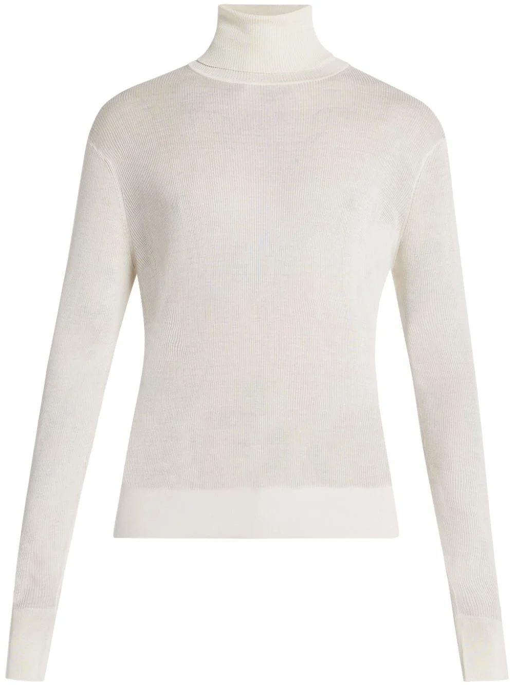 fine-ribbed jumper - 1