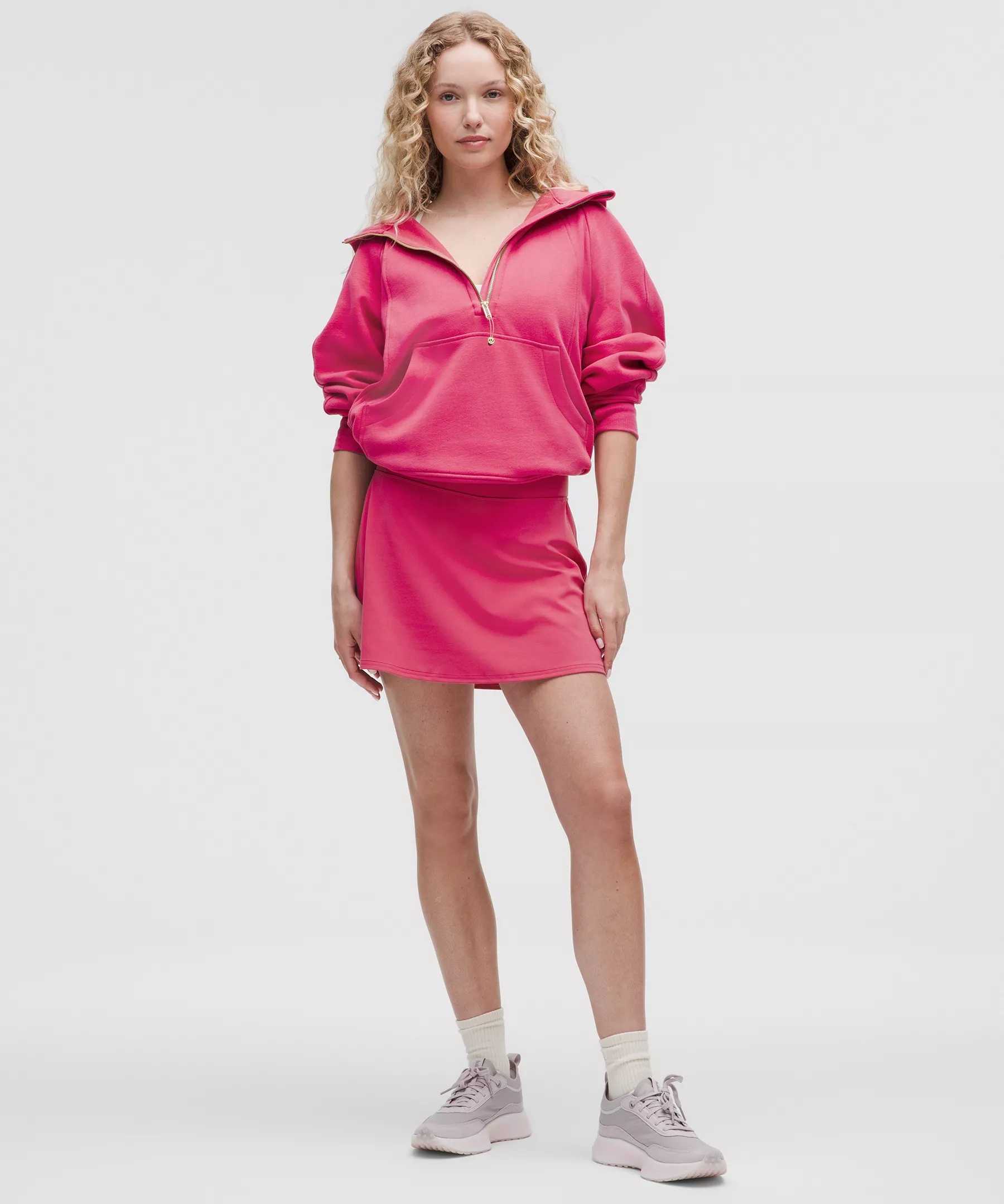 Scuba Oversized Half-Zip Hoodie *Long - 2