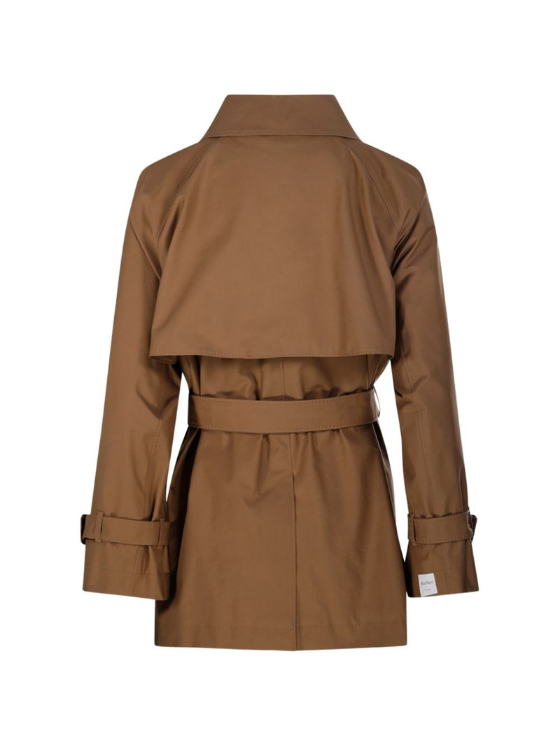 Max Mara belted double-breasted coat outlook