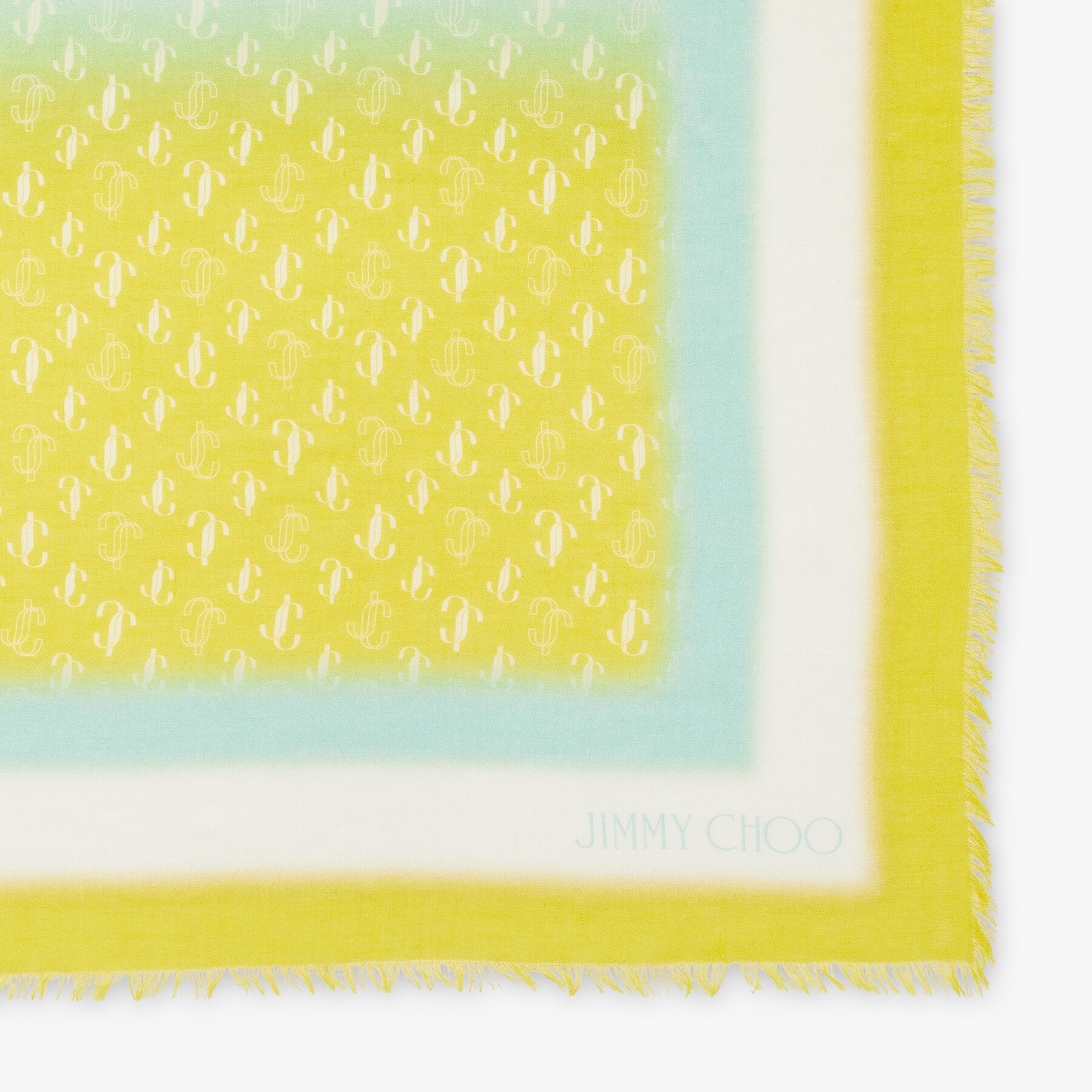 Katja
Acid Yellow Woven Cashmere and Modal Jacquard Shawl - 2