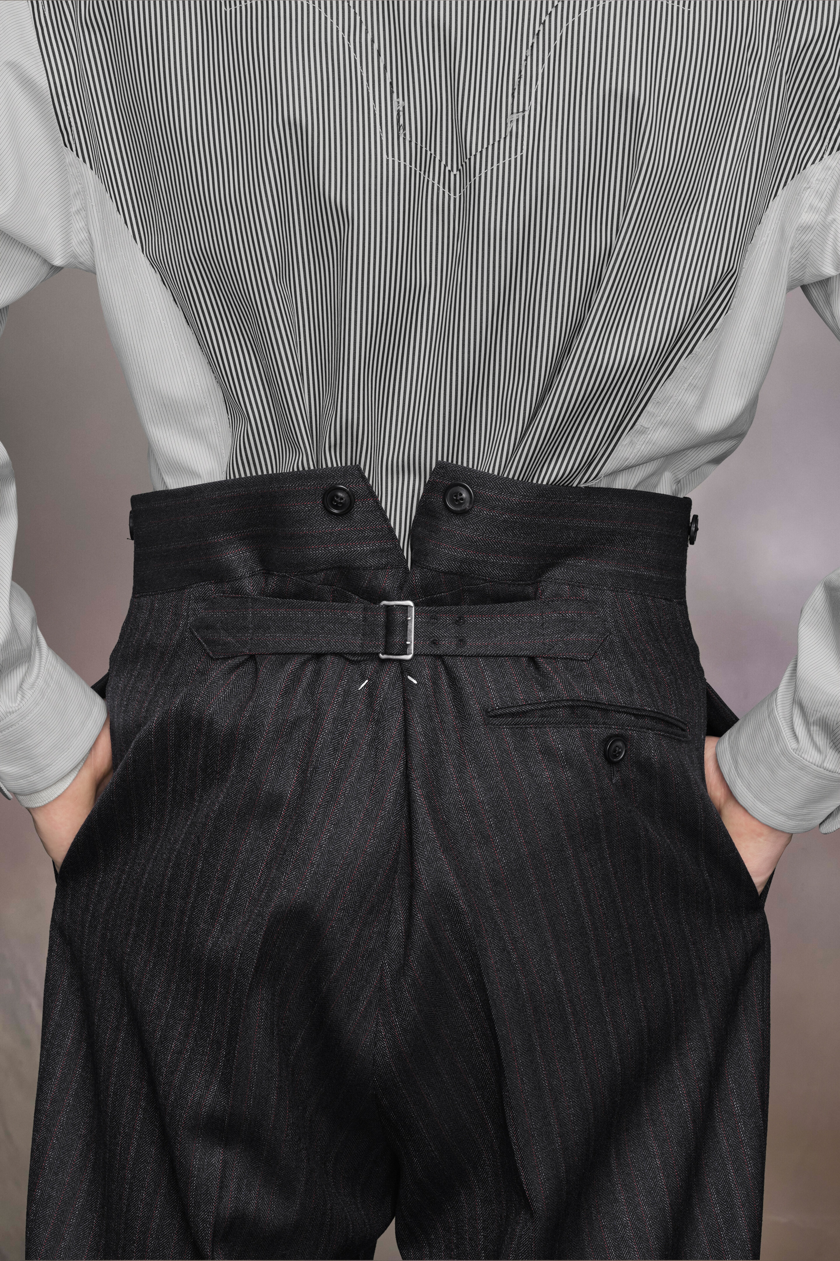 Barathea Wool Trousers - 6