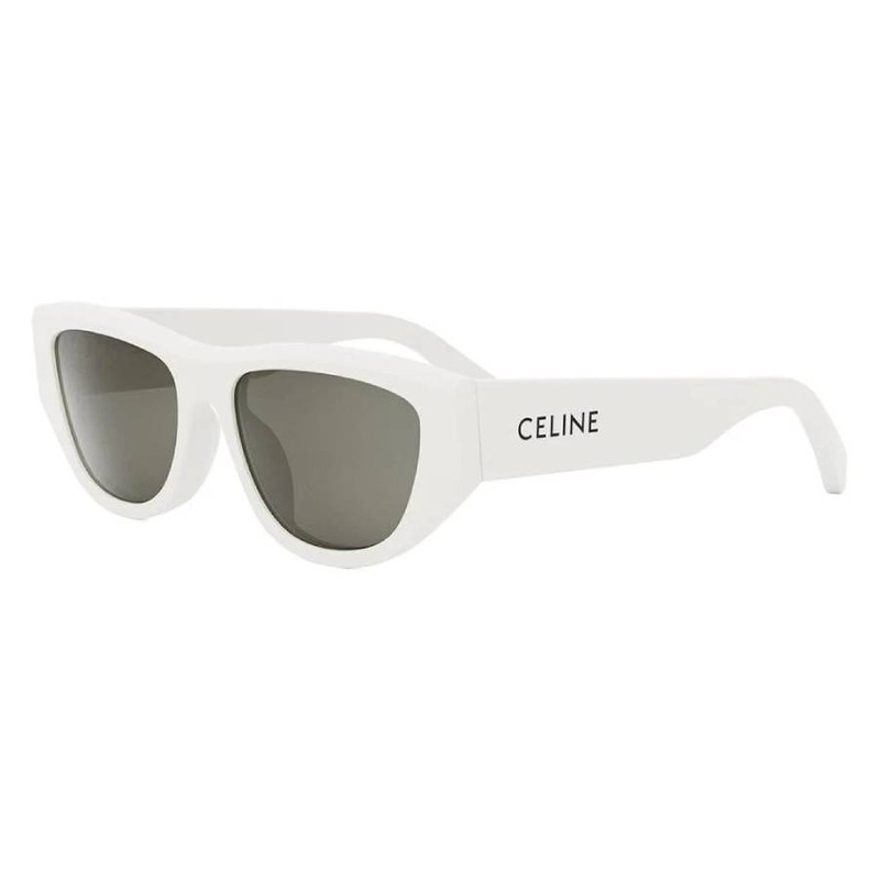 Celine Monochroms Smoke Cat Eye Ladies Sunglasses CL40278U 25A 55 - 1