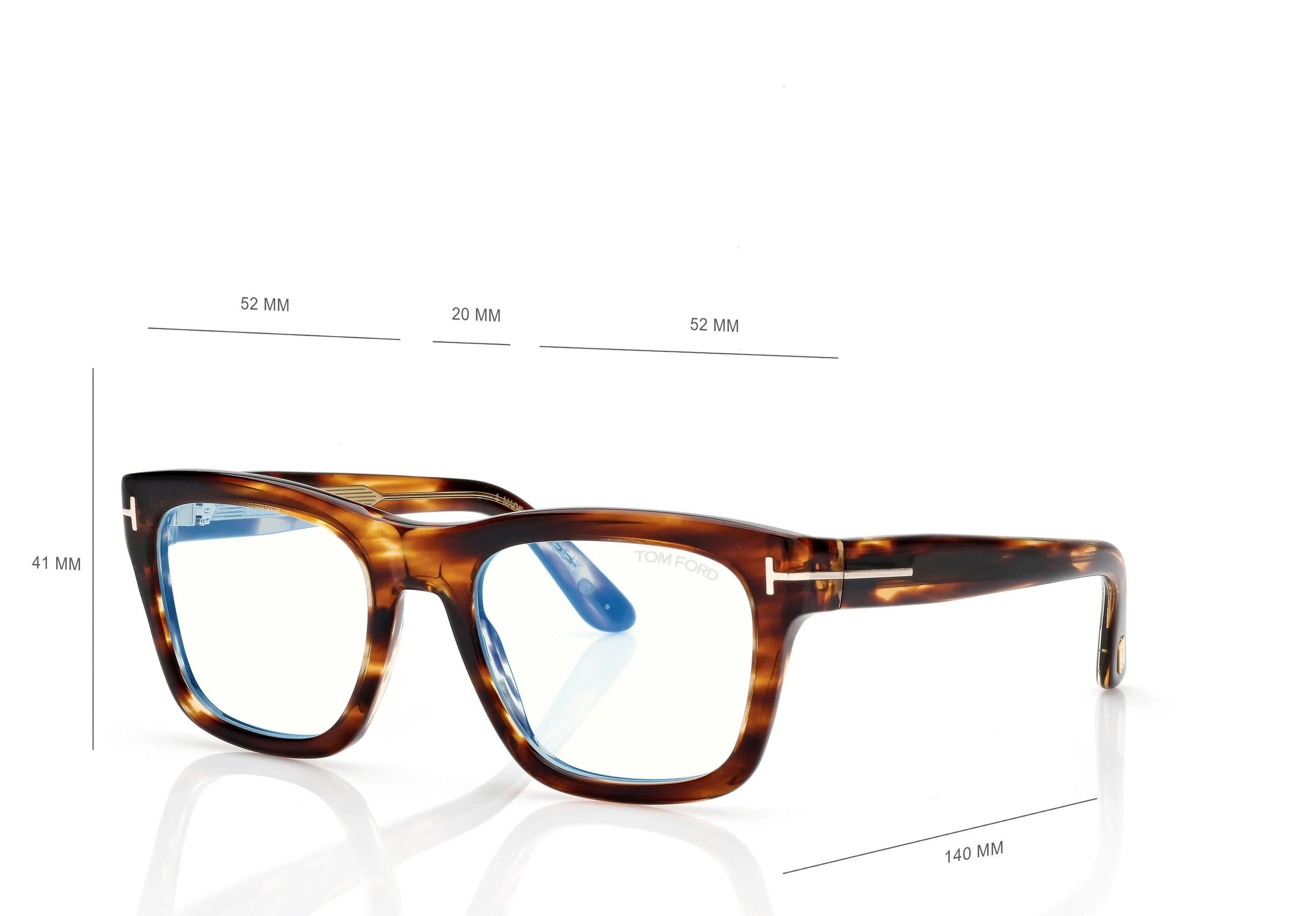 ICON BLUE BLOCK SQUARE OPTICALS - 1