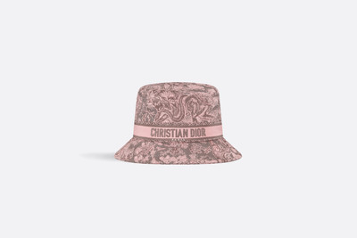 Dior D-Bobby Toile de Jouy Reverse Small Brim Bucket Hat outlook