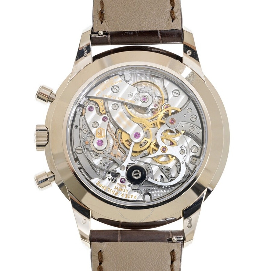 Patek Philippe Complications Salmon Opaline Dial Chronograph Hand Wind Men's Watch 5172G-010 - 3