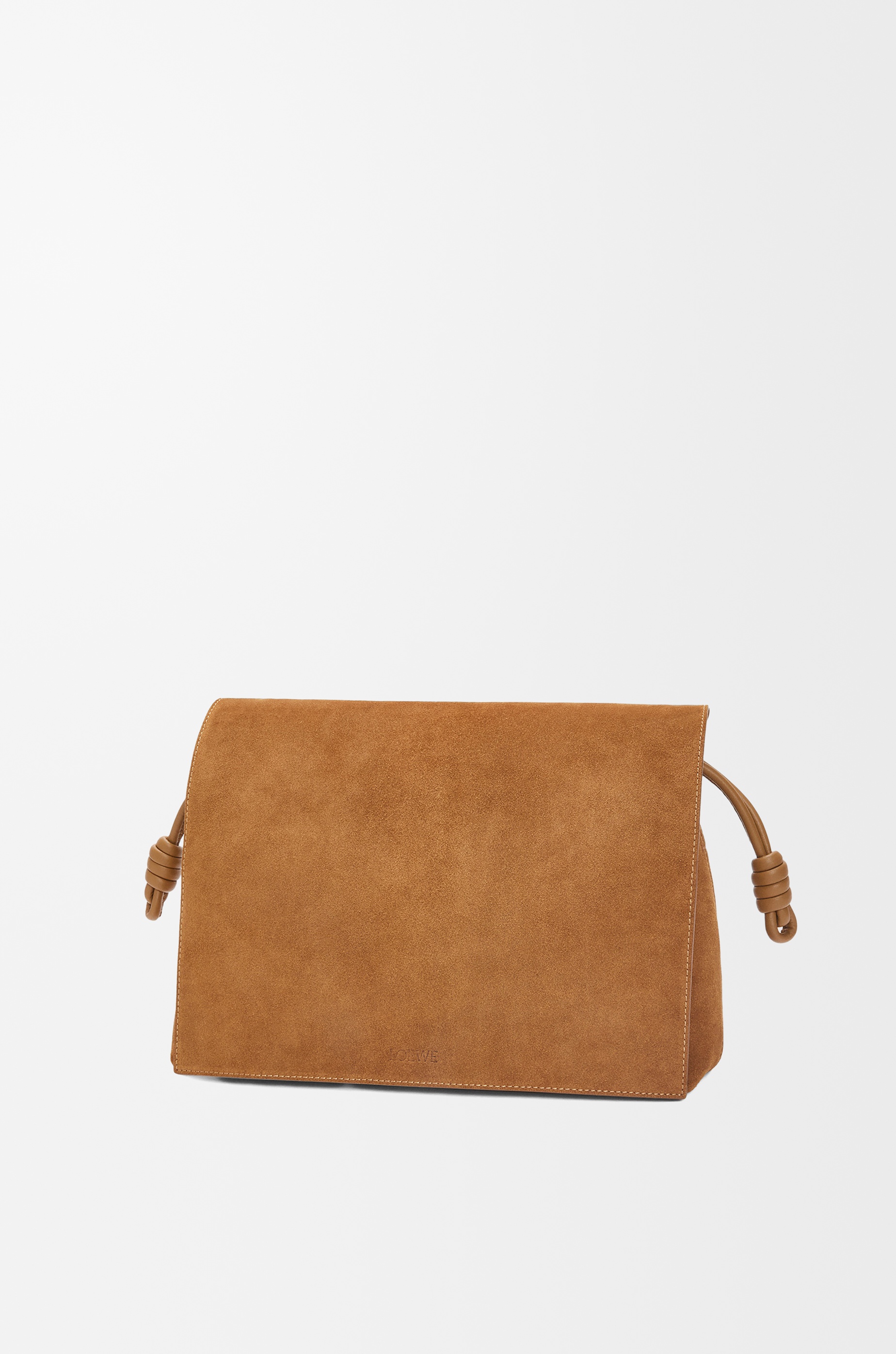 Flamenco satchel in suede calfskin - 2