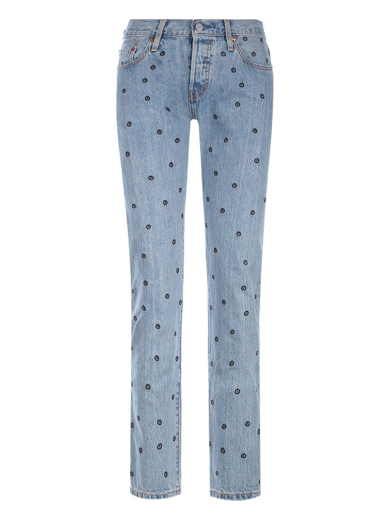 x 10 Corso Como embroidered jeans 1