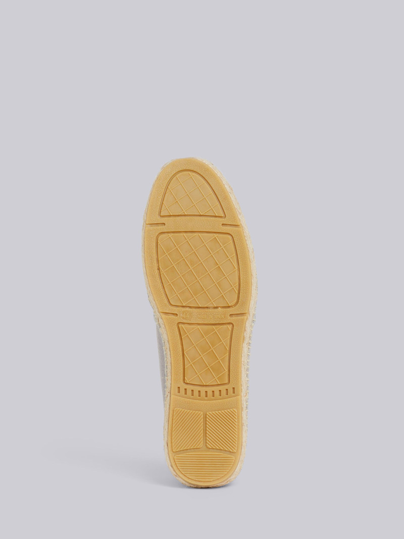 Grey Cotton Canvas Espadrille 5