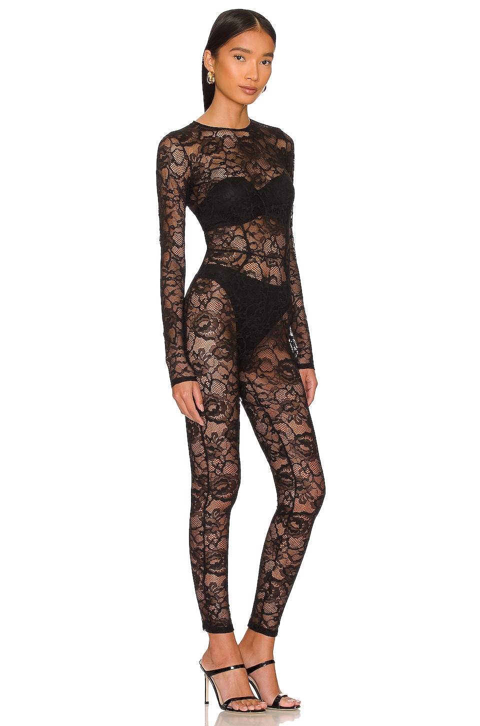 Lace Catsuit - 2