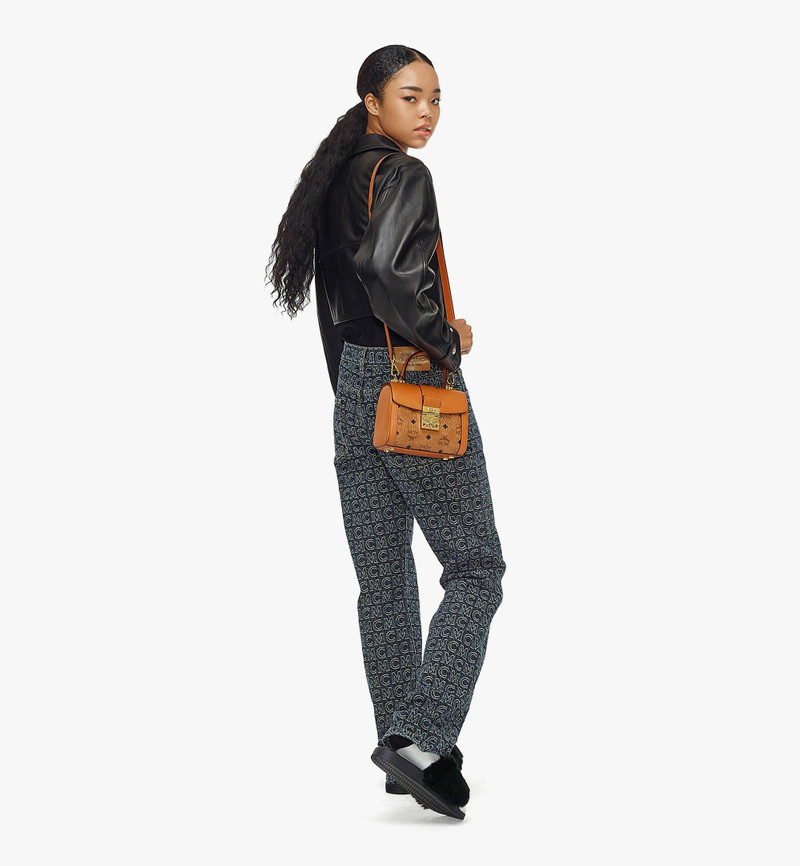 MCM Tracy Satchel in Visetos outlook