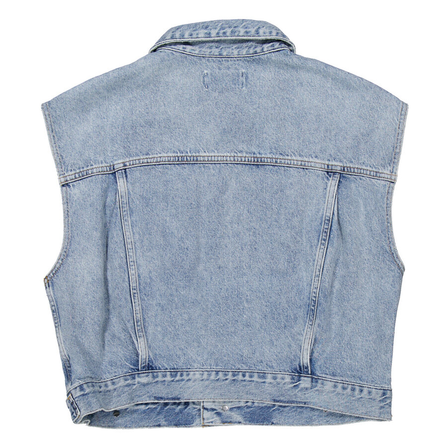 Agolde Ladies Immortal (Pale Indigo) Charli Vest - 6