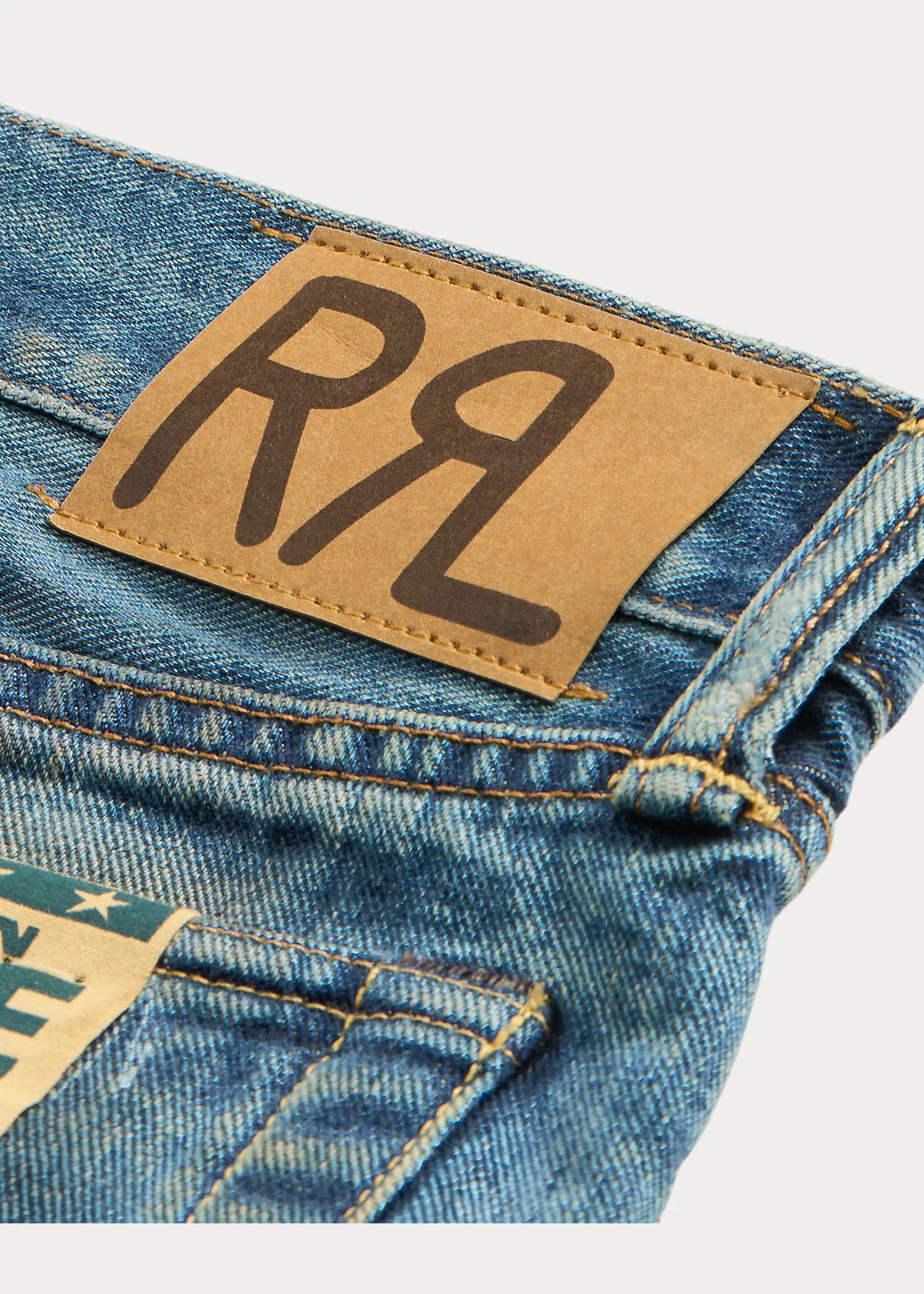 High Slim Brannon Repaired Jean - 5