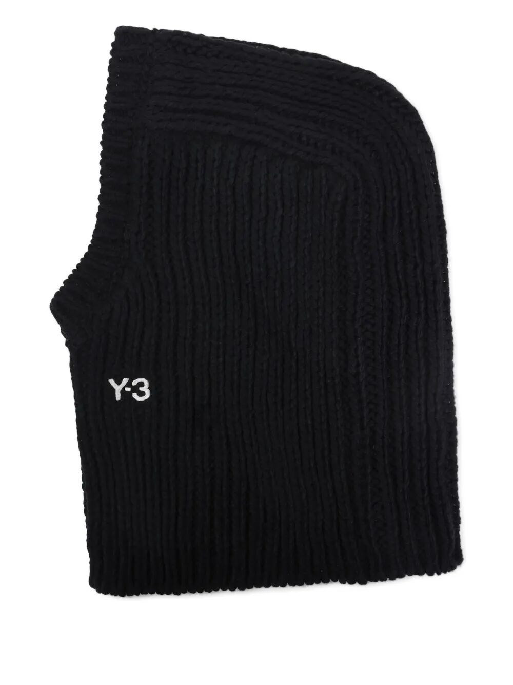 Introducing the "Y-3 KNIT HOOD" HELMET, an exquisite accessory by Y-3 Yohji Yamamoto Adidas. Crafted - 1