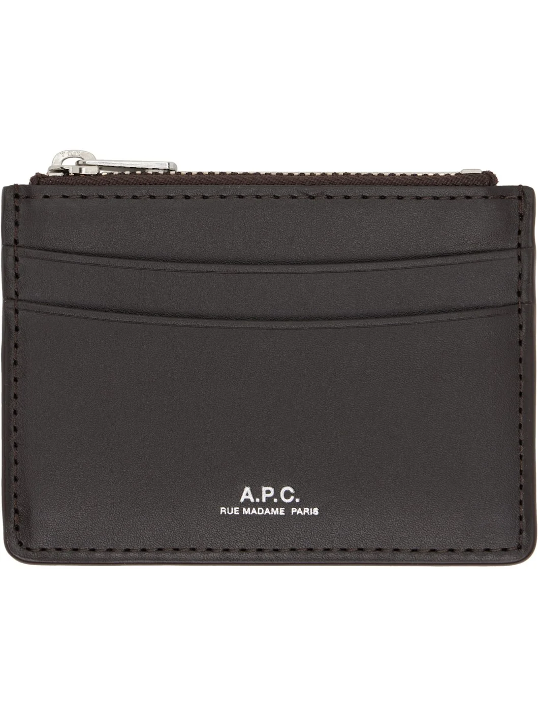 Brown Paris Card Holder - 1