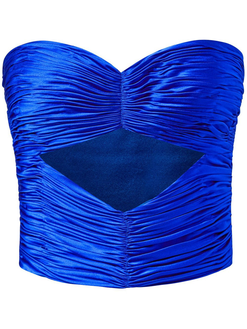 cut-out bustier top 1