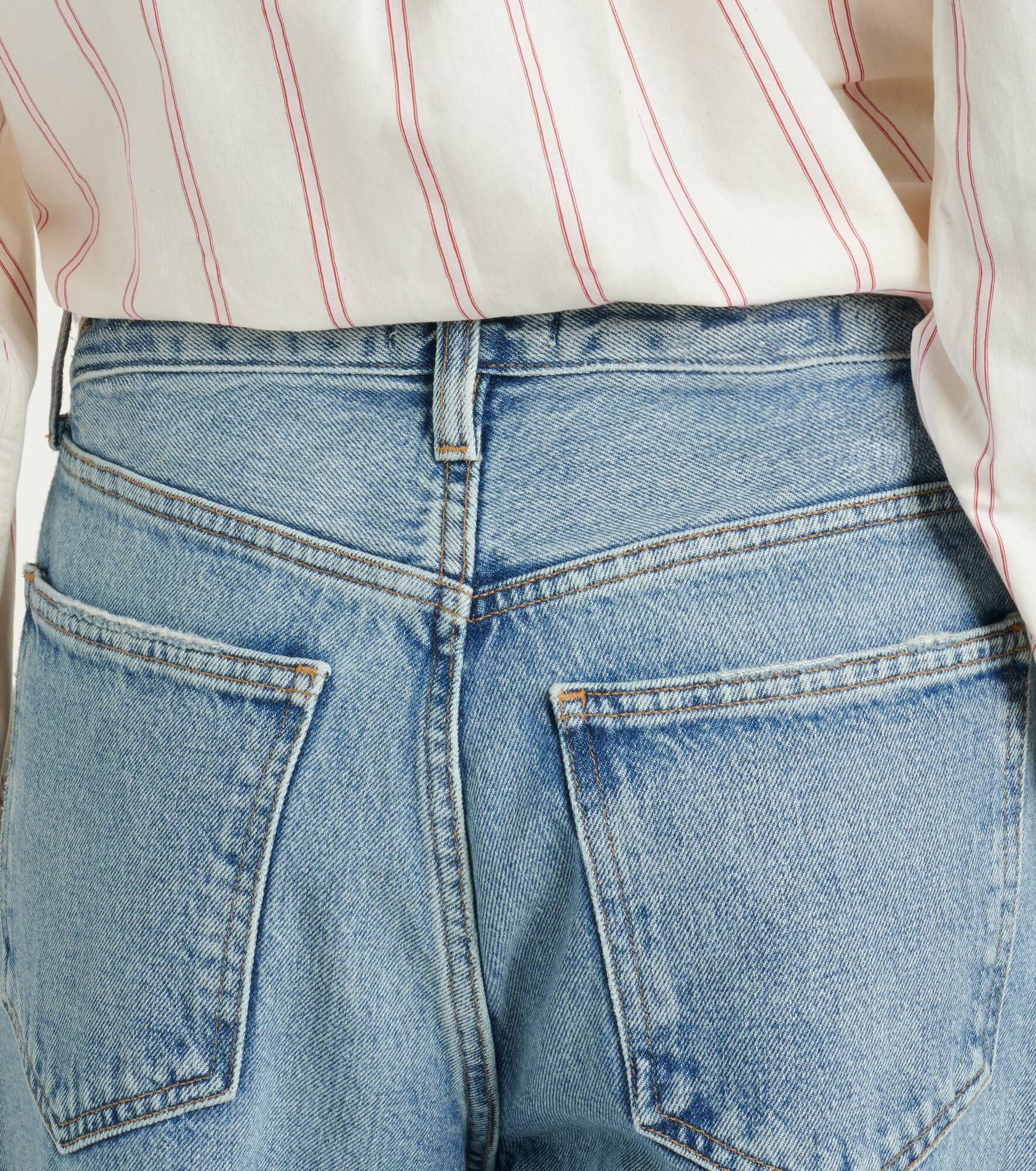 Twist low-rise wide-leg jeans - 6