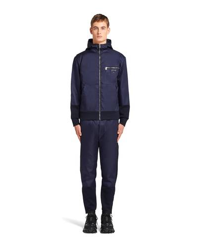 Prada Technical cotton and nylon gabardine jacket outlook