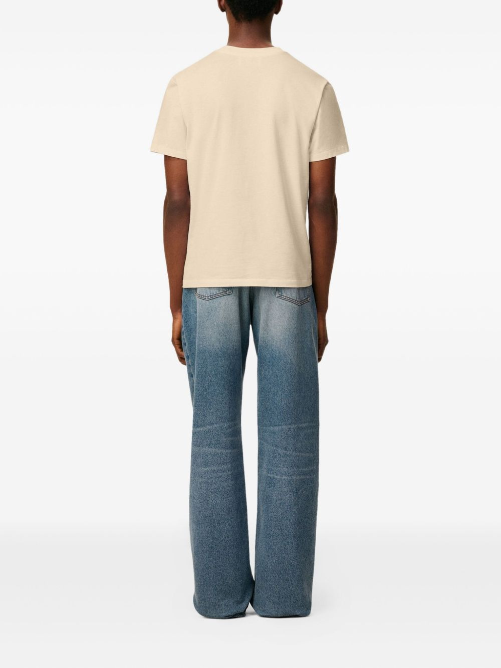 logo-embroidered T-shirt - 4