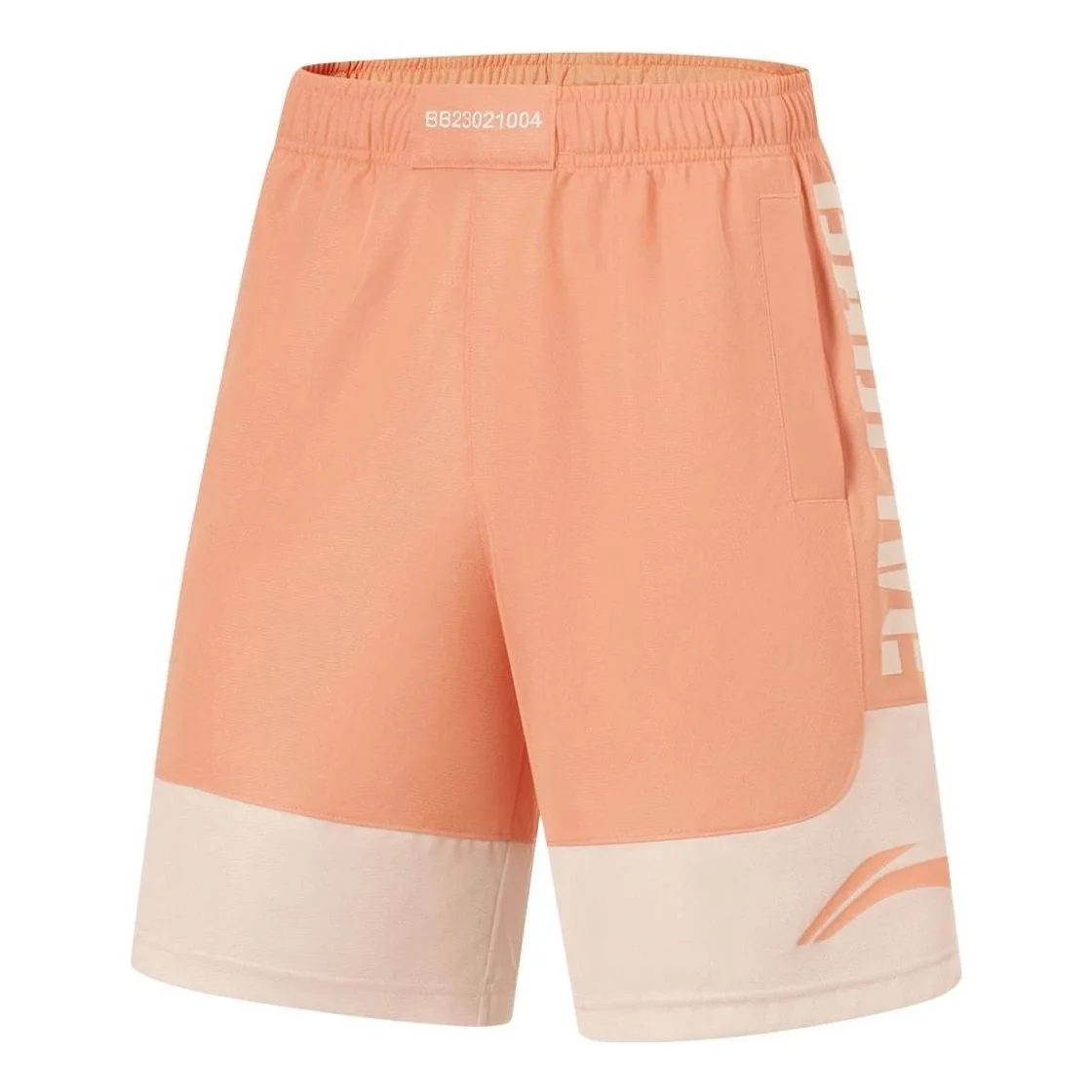 Li-Ning BadFive Logo Basketball Shorts 'Light Orange' AAPT045-6 - 1