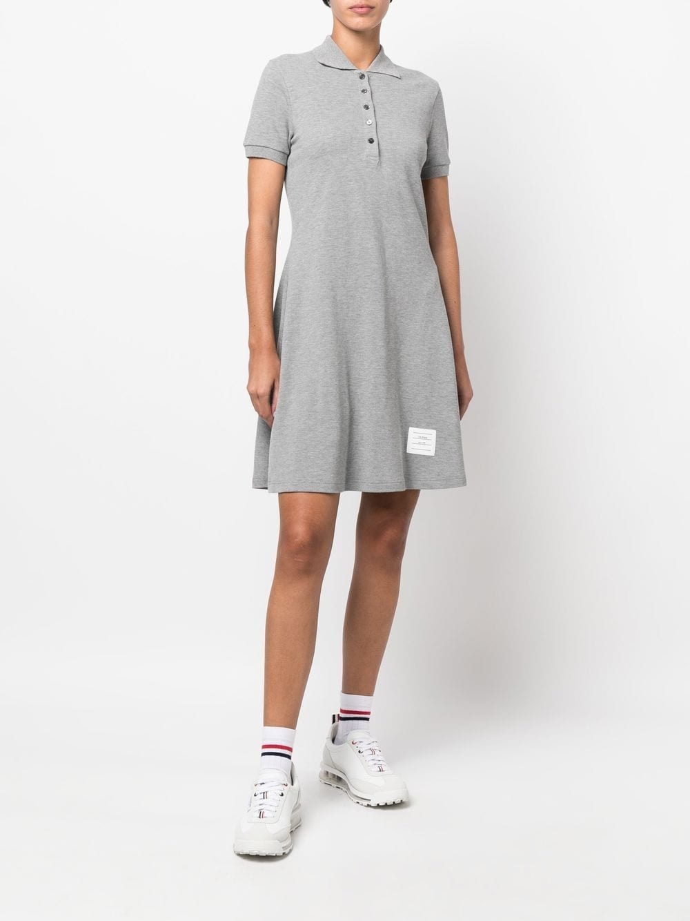 pique flared tennis dress - 2