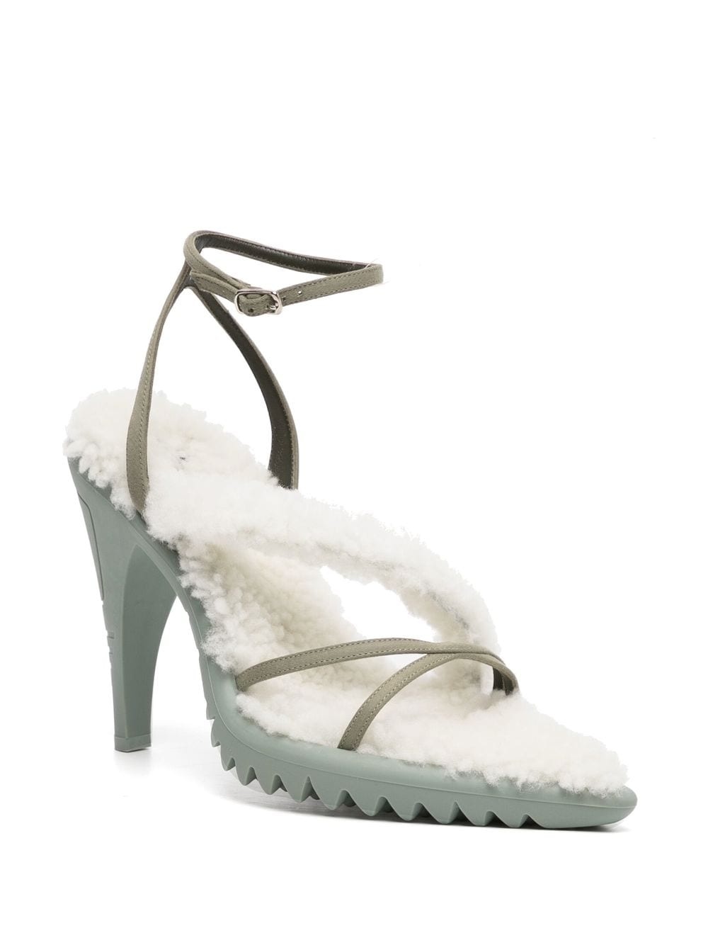 Allen shearling sandals - 2